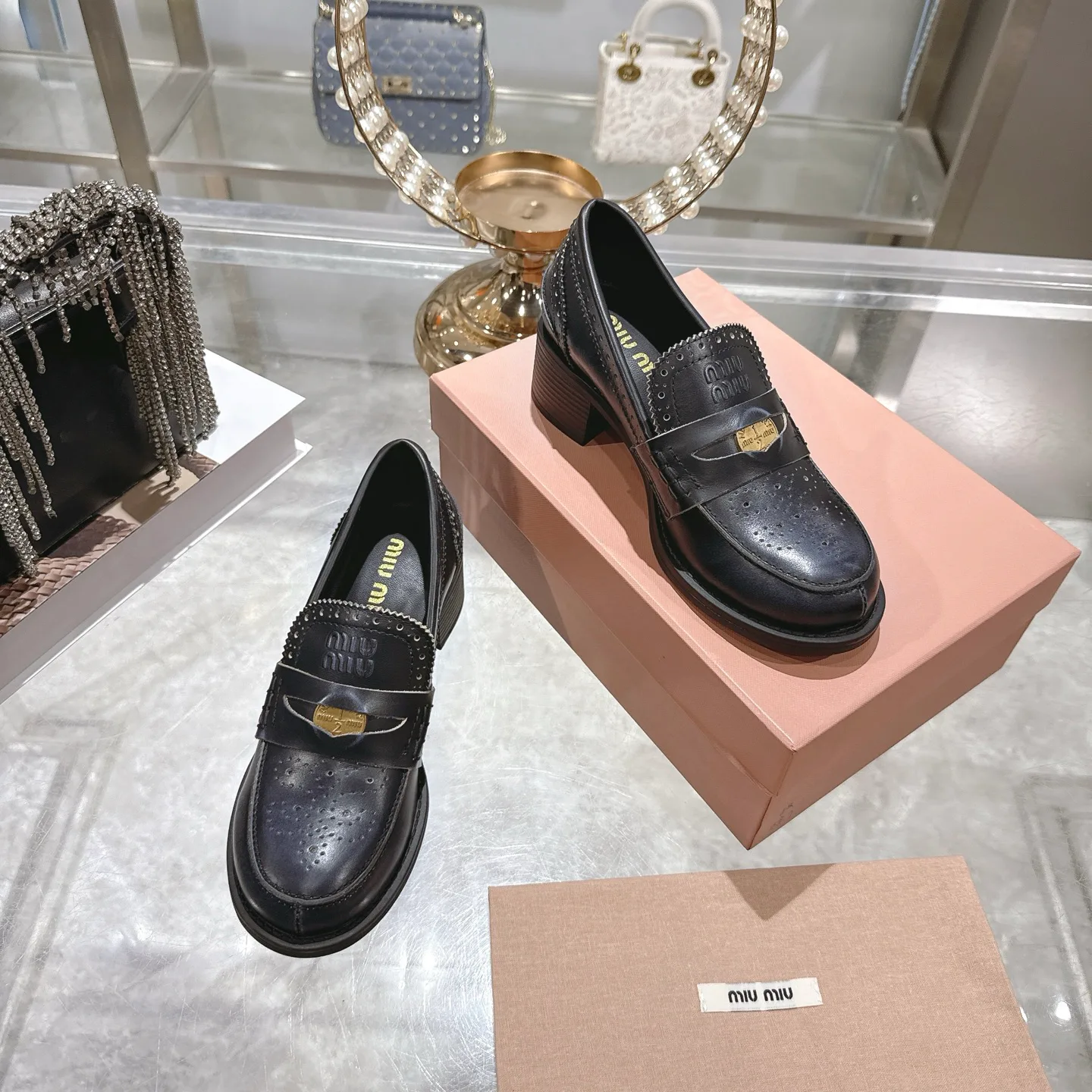 Лоферы И Мокасины Женские Miu Miu 397867