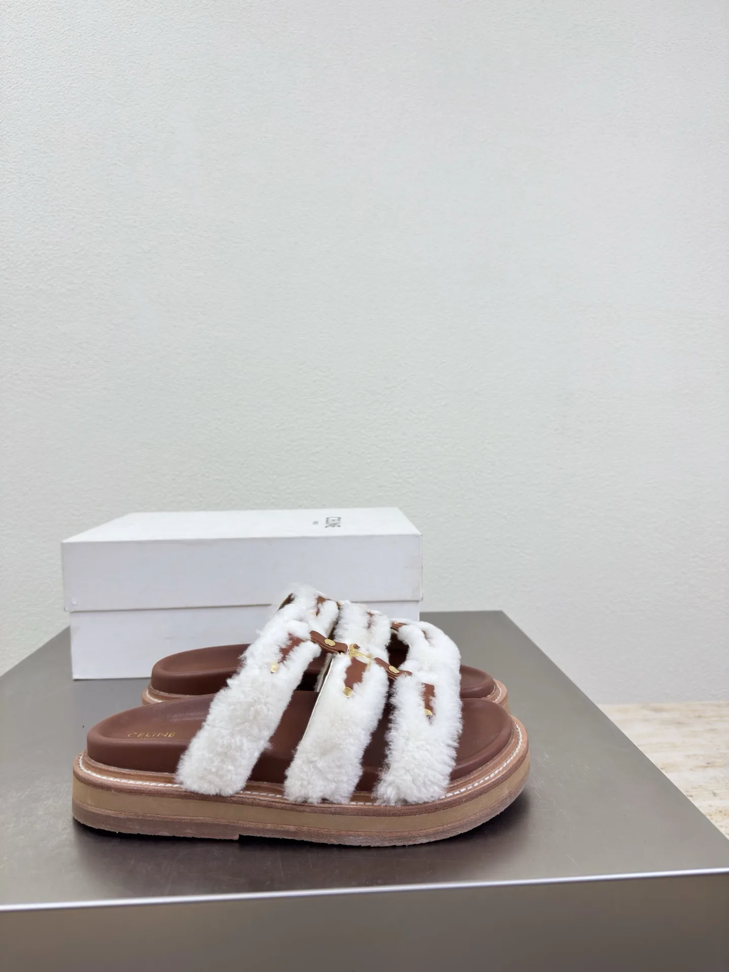 Шлепанцы Женские Celine 5084457