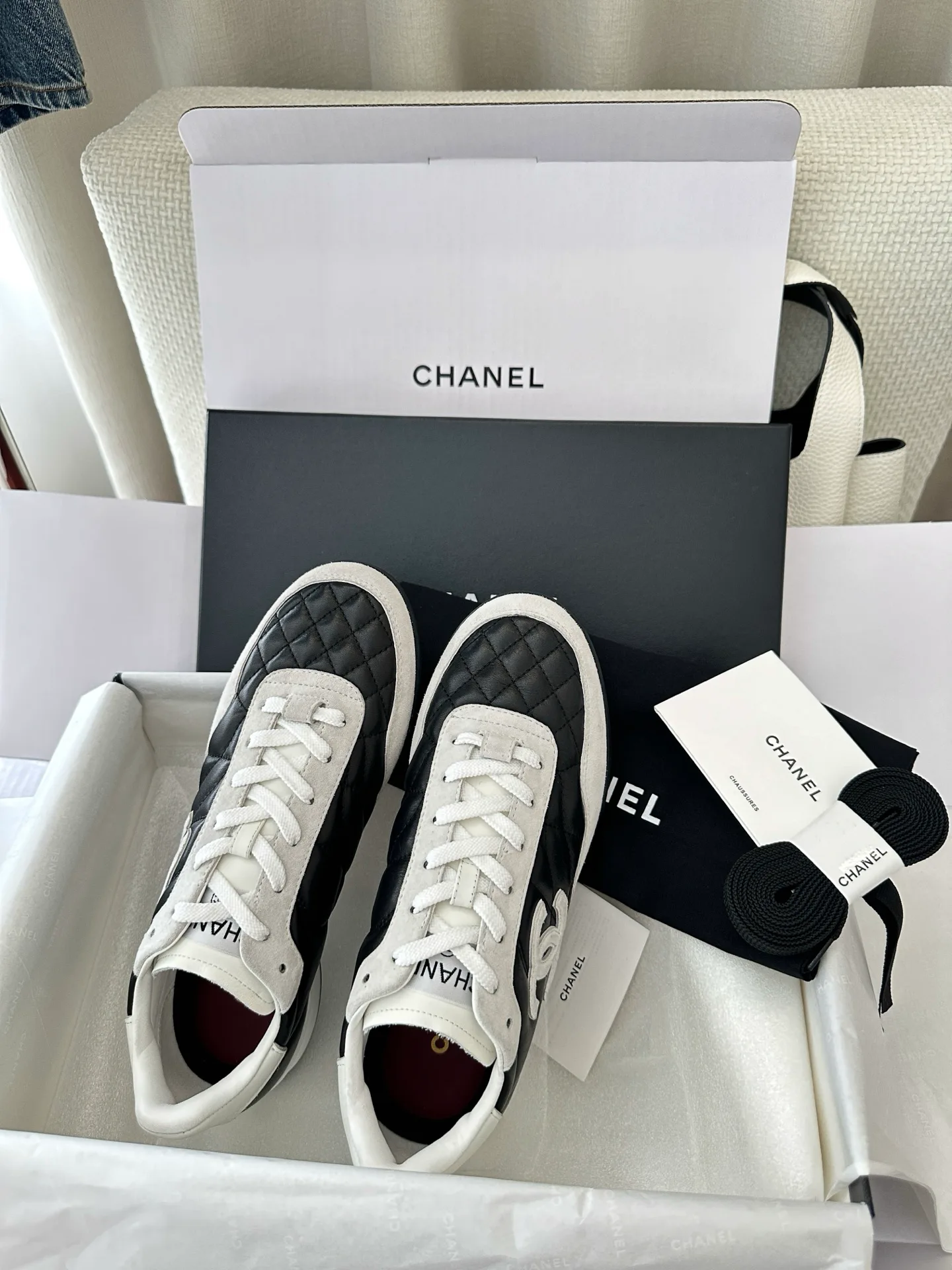 Кроссовки Женские Chanel 13235473