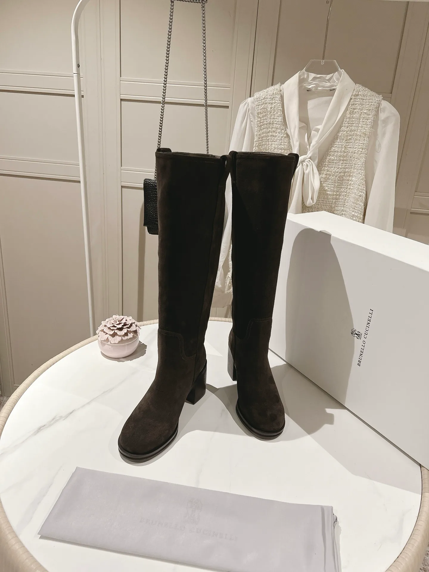 Сапоги Женские Brunello Cucinelli 18269632