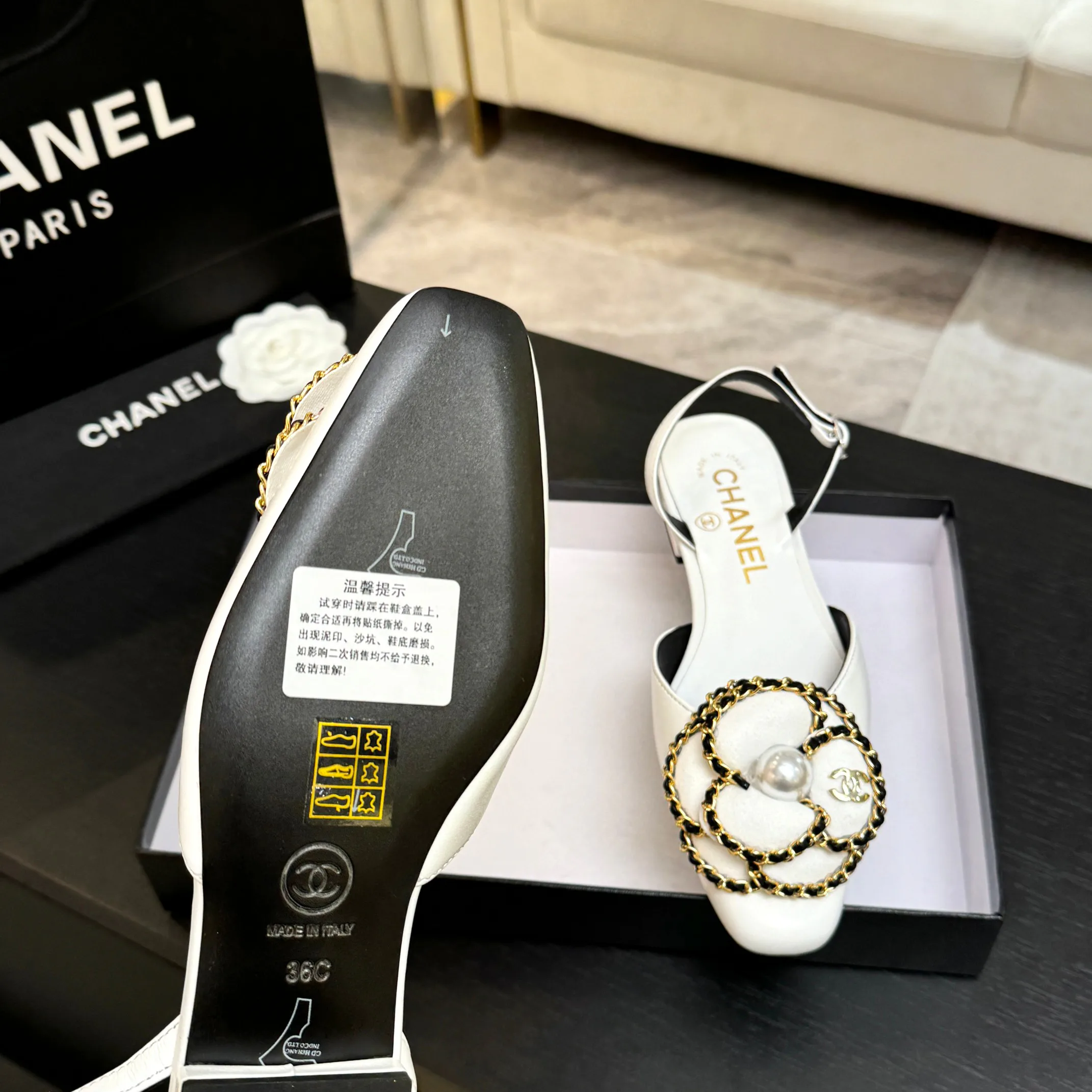 Туфли Женские Chanel 3865670
