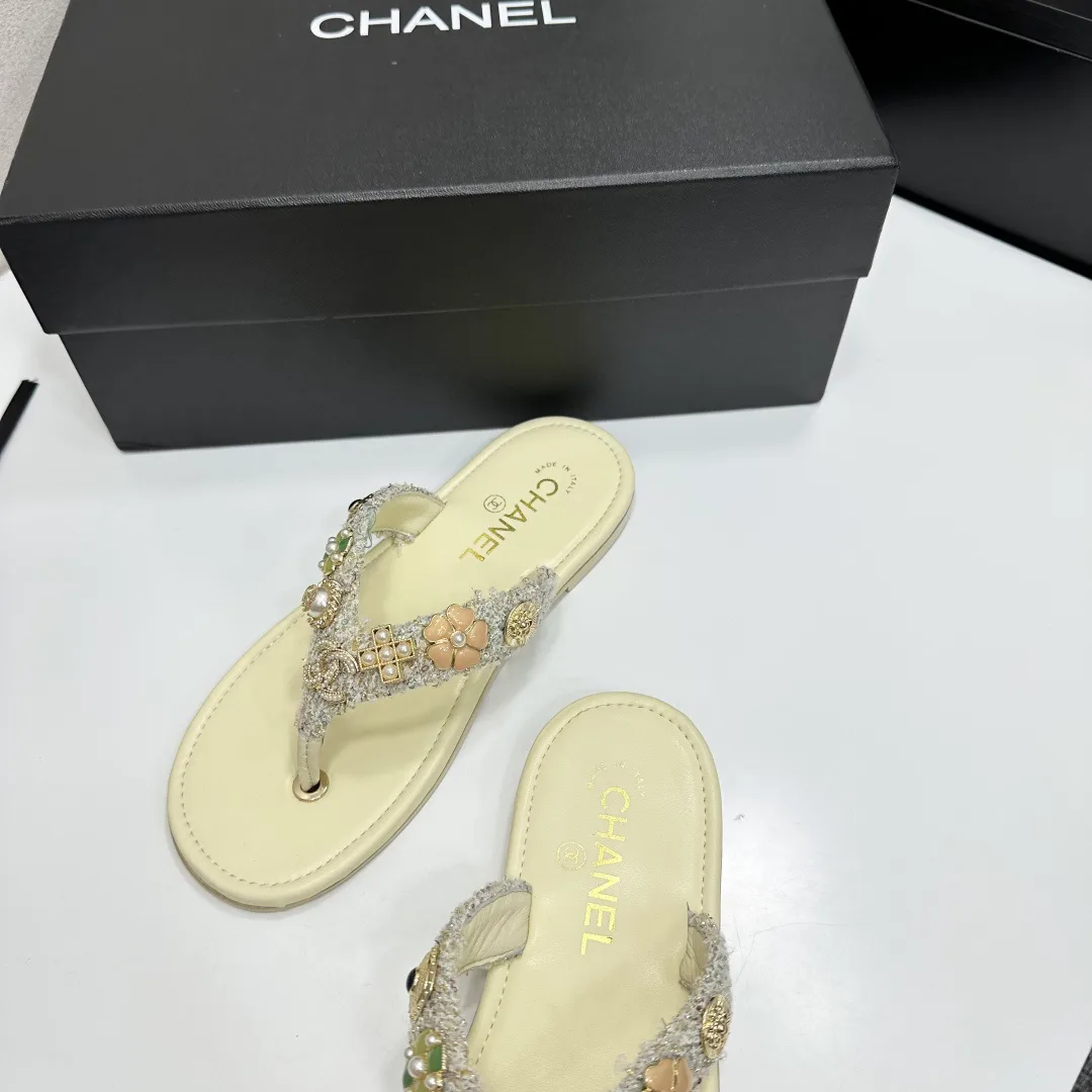 Шлепанцы Женские Chanel 1518404