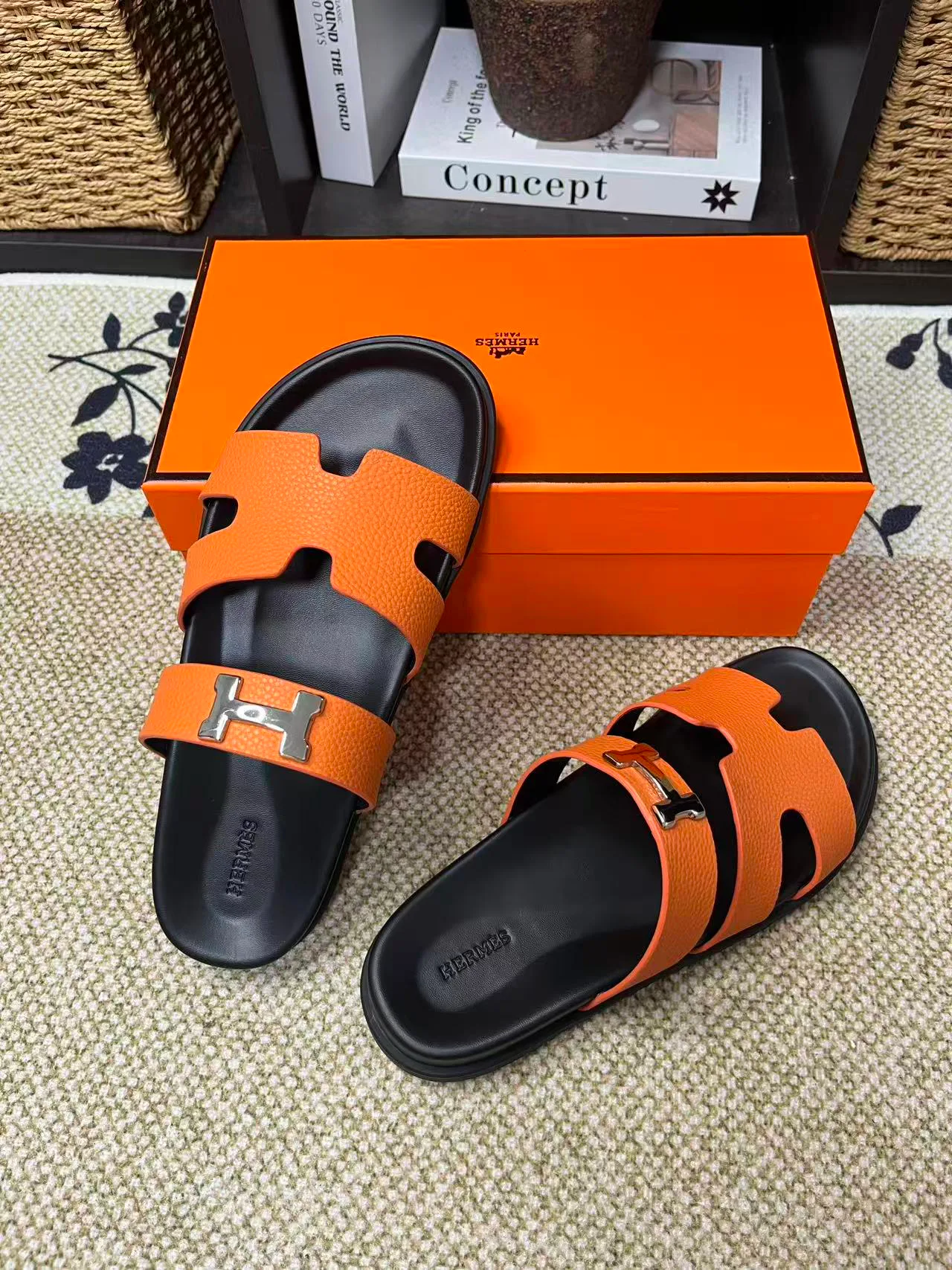 Шлепанцы Женские Hermes 991613