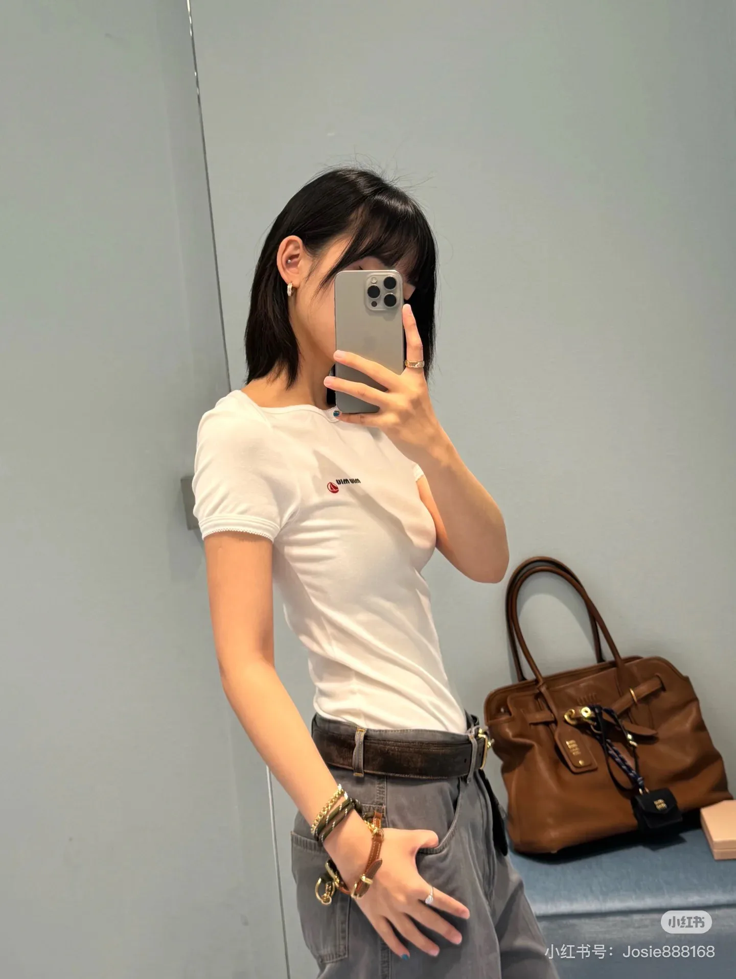 Футболки Женские Miu Miu 31444