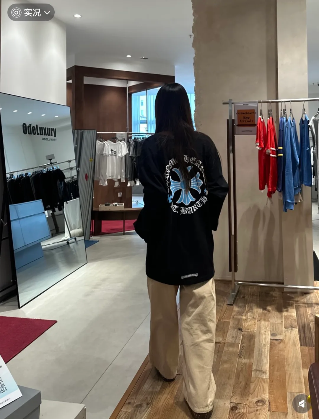 Лонгсливы Мужские Chrome Hearts 11399356