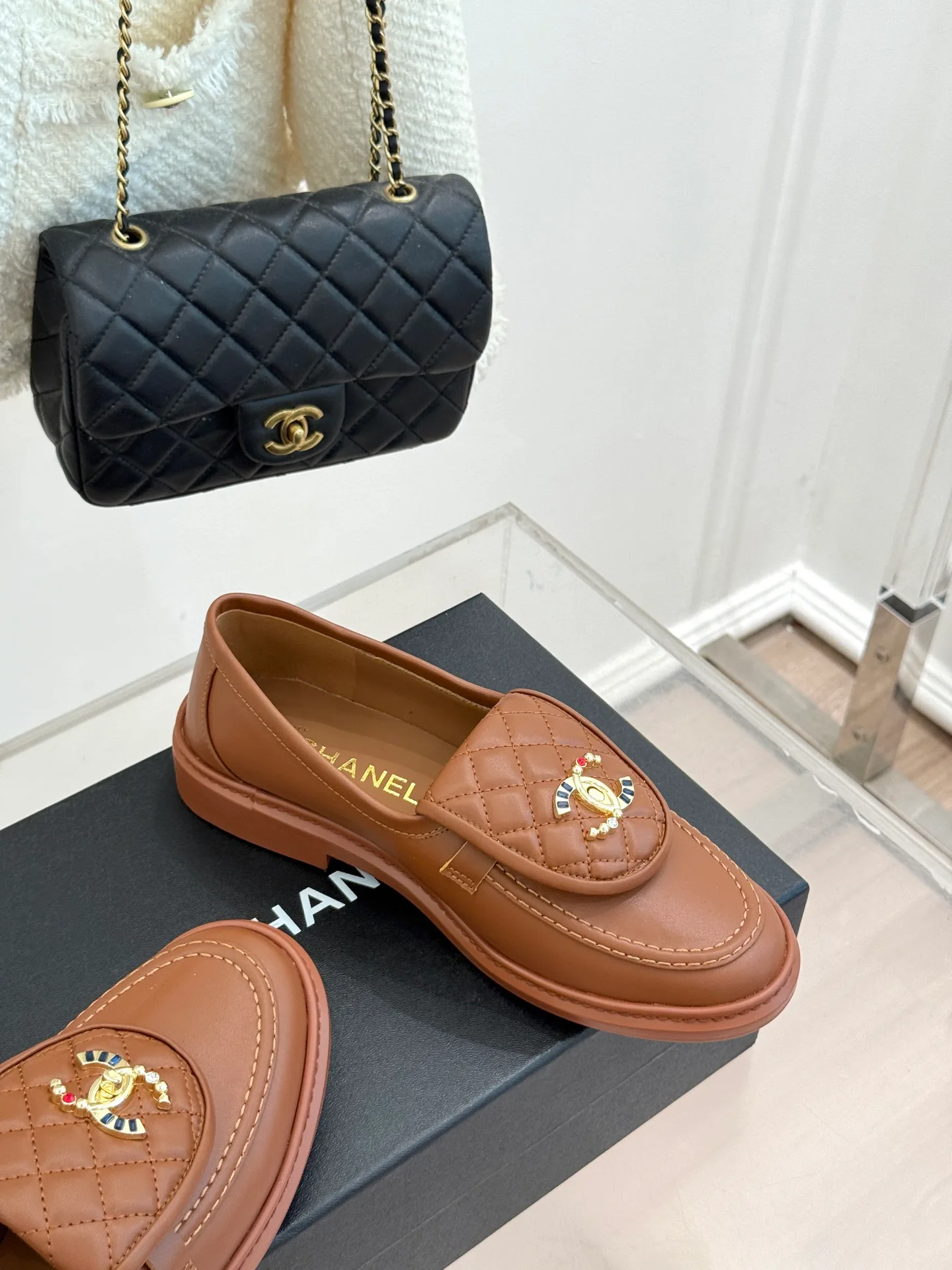 Лоферы И Мокасины Женские Chanel 17336058