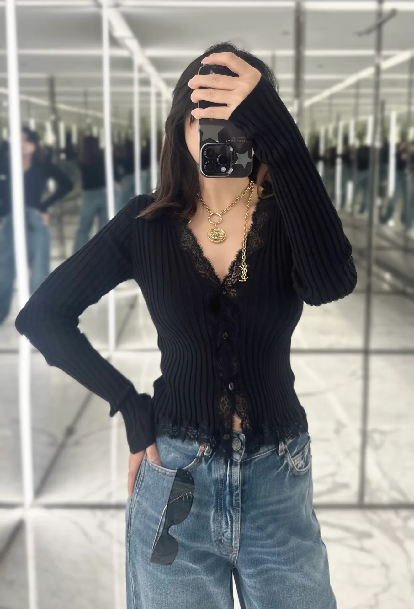 Джемперы И Свитеры Женские Saint Laurent 19698954