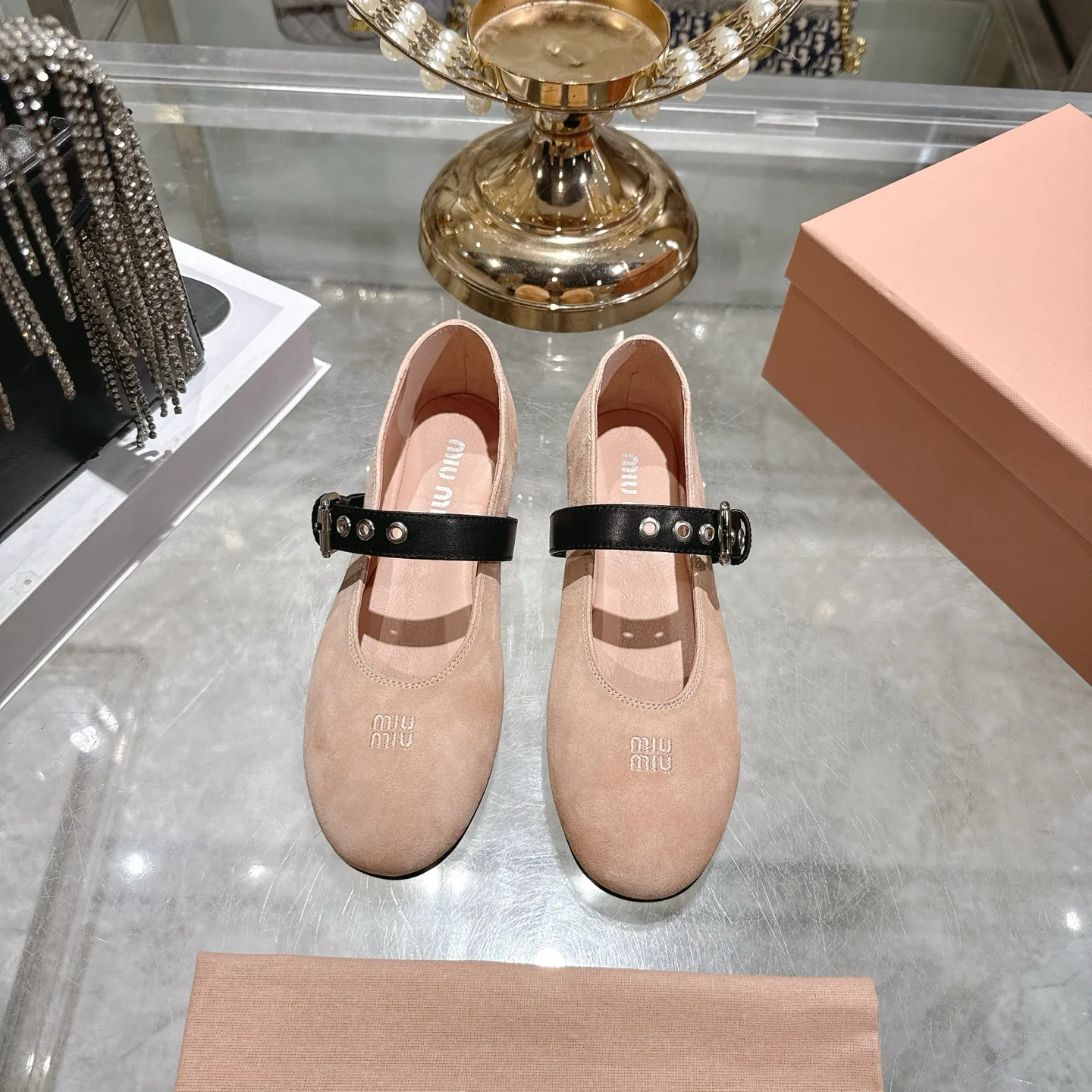 Балетки Женские Miu Miu 11677176