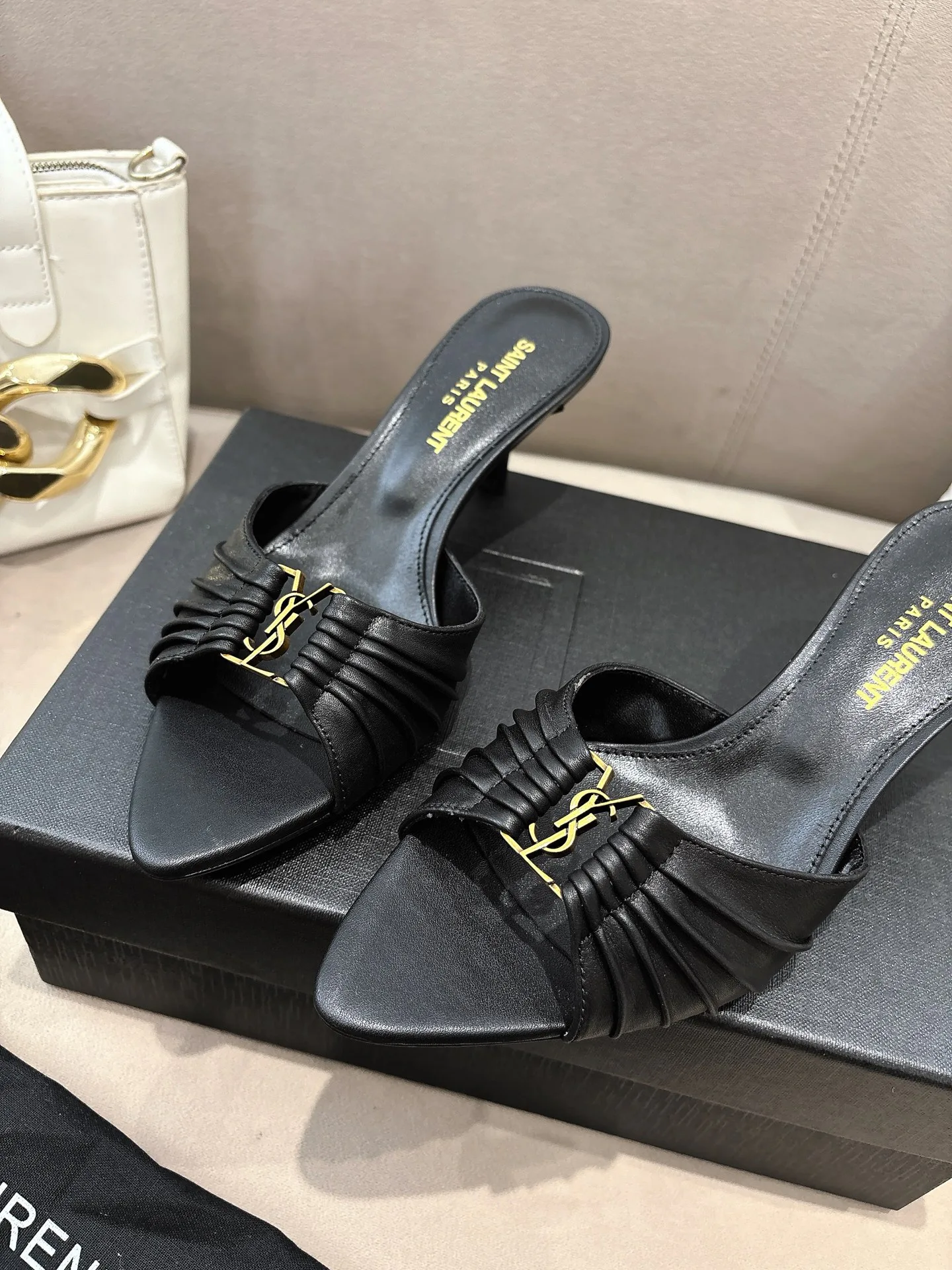 Мюли И Сабо Женские Saint Laurent 12815336