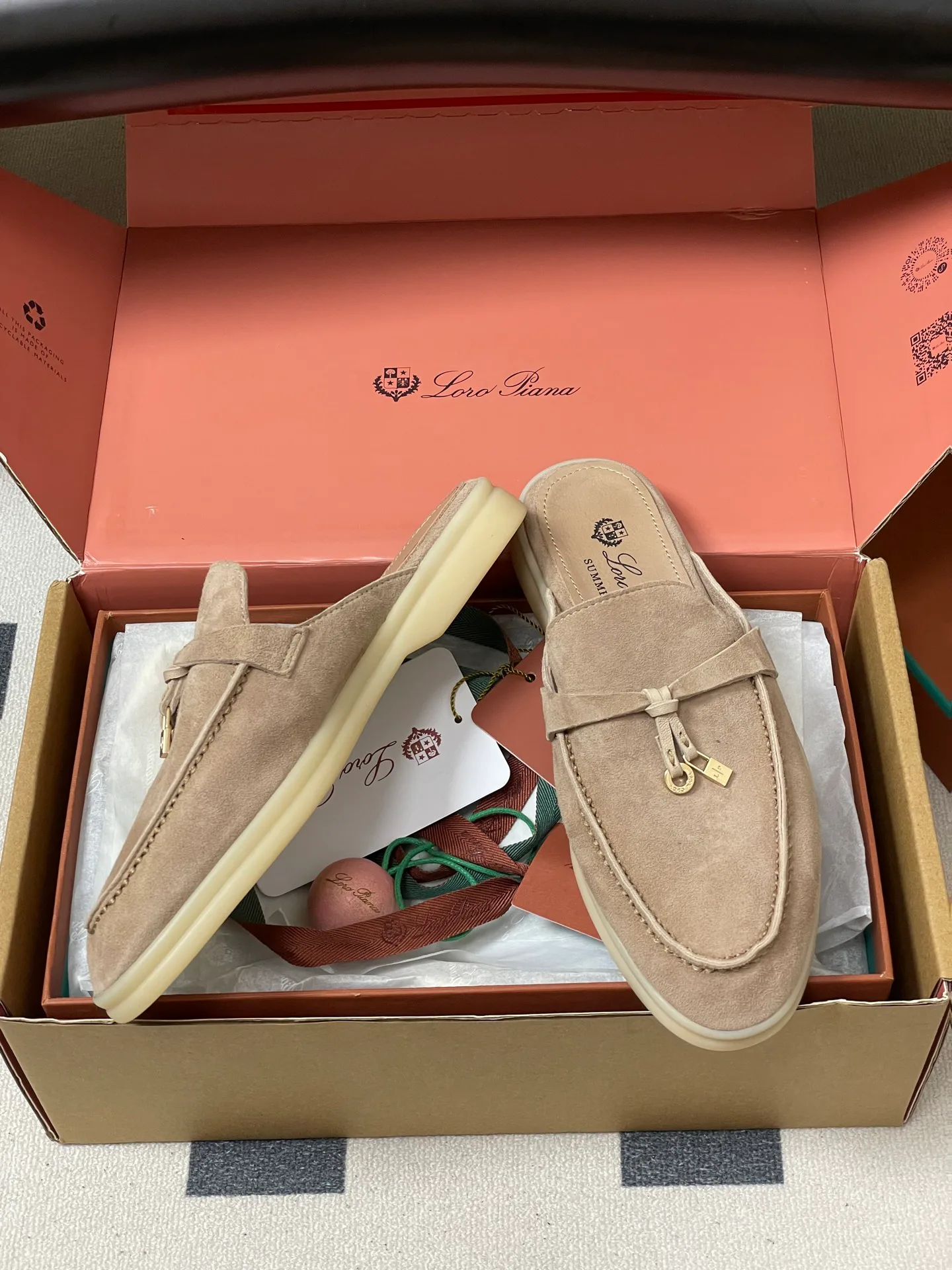 Мюли И Сабо Женские Loro Piana 13343864