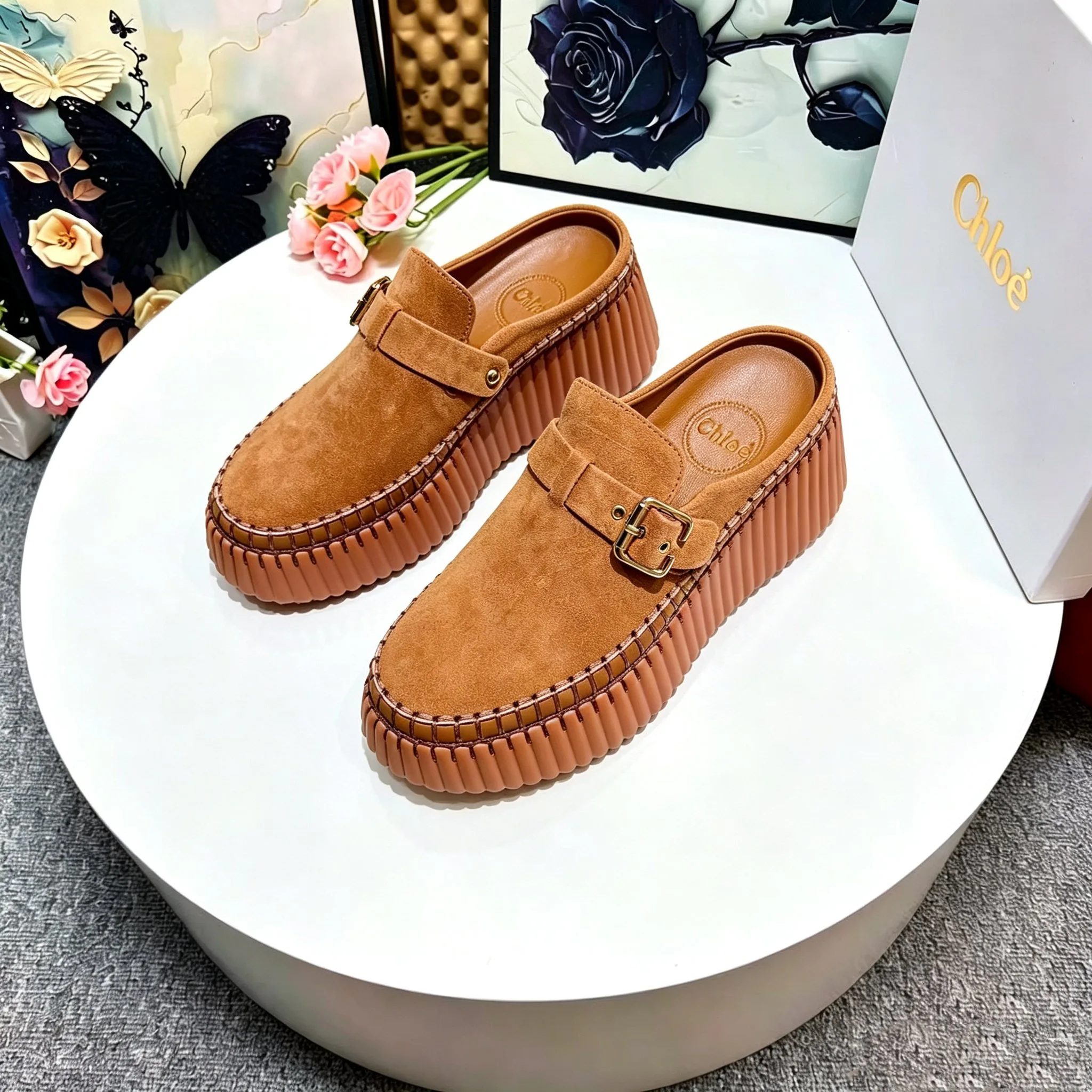 Мюли И Сабо Женские Chloe 17773547