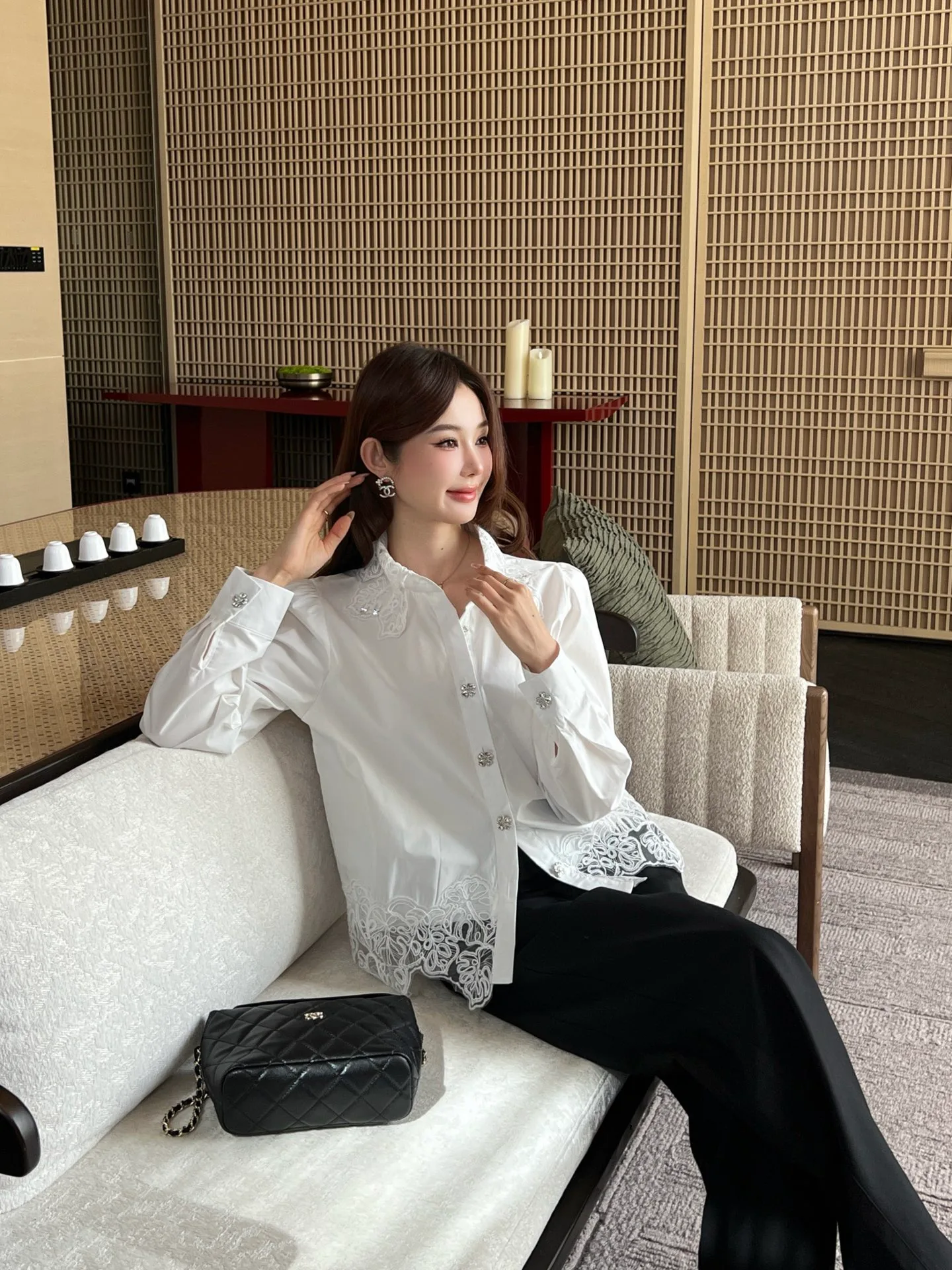 Рубашки Женские Chanel 1810836