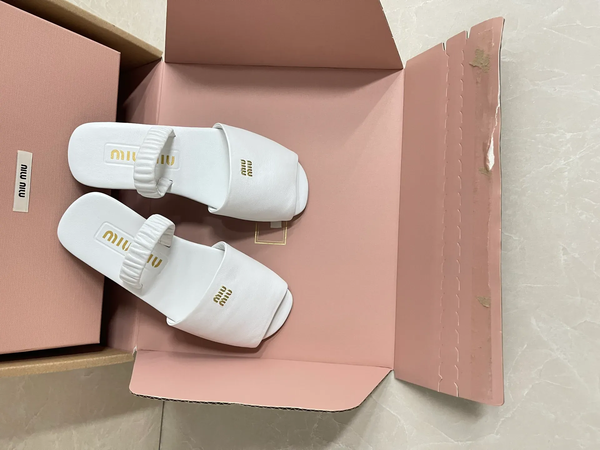 Шлепанцы Женские Miu Miu 31039