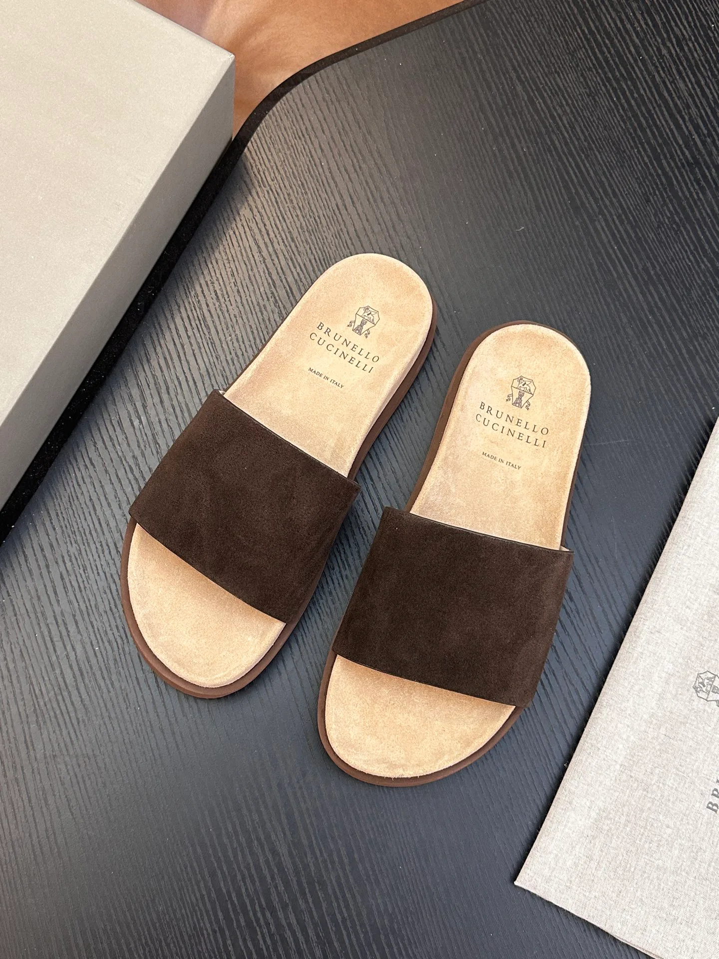 Тапочки Мужские Brunello Cucinelli 14548933
