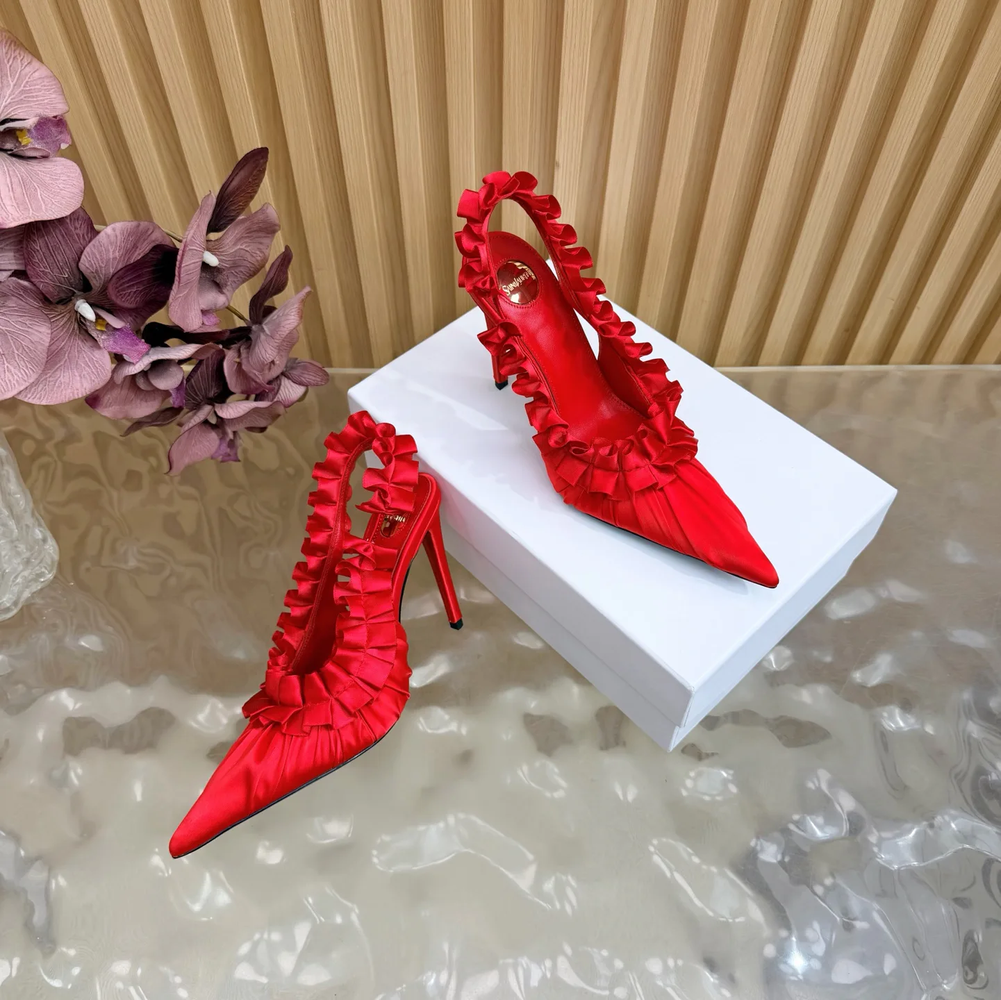 Туфли Женские Saint Laurent 10996541