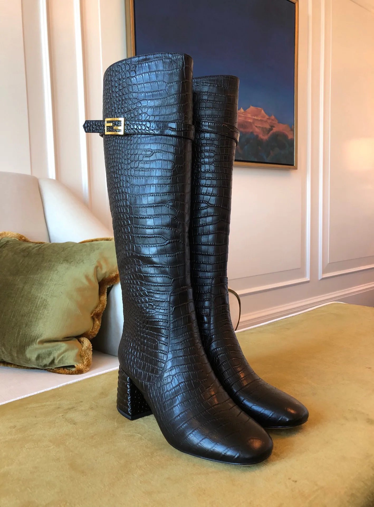 Сапоги Женские Fendi 1160041