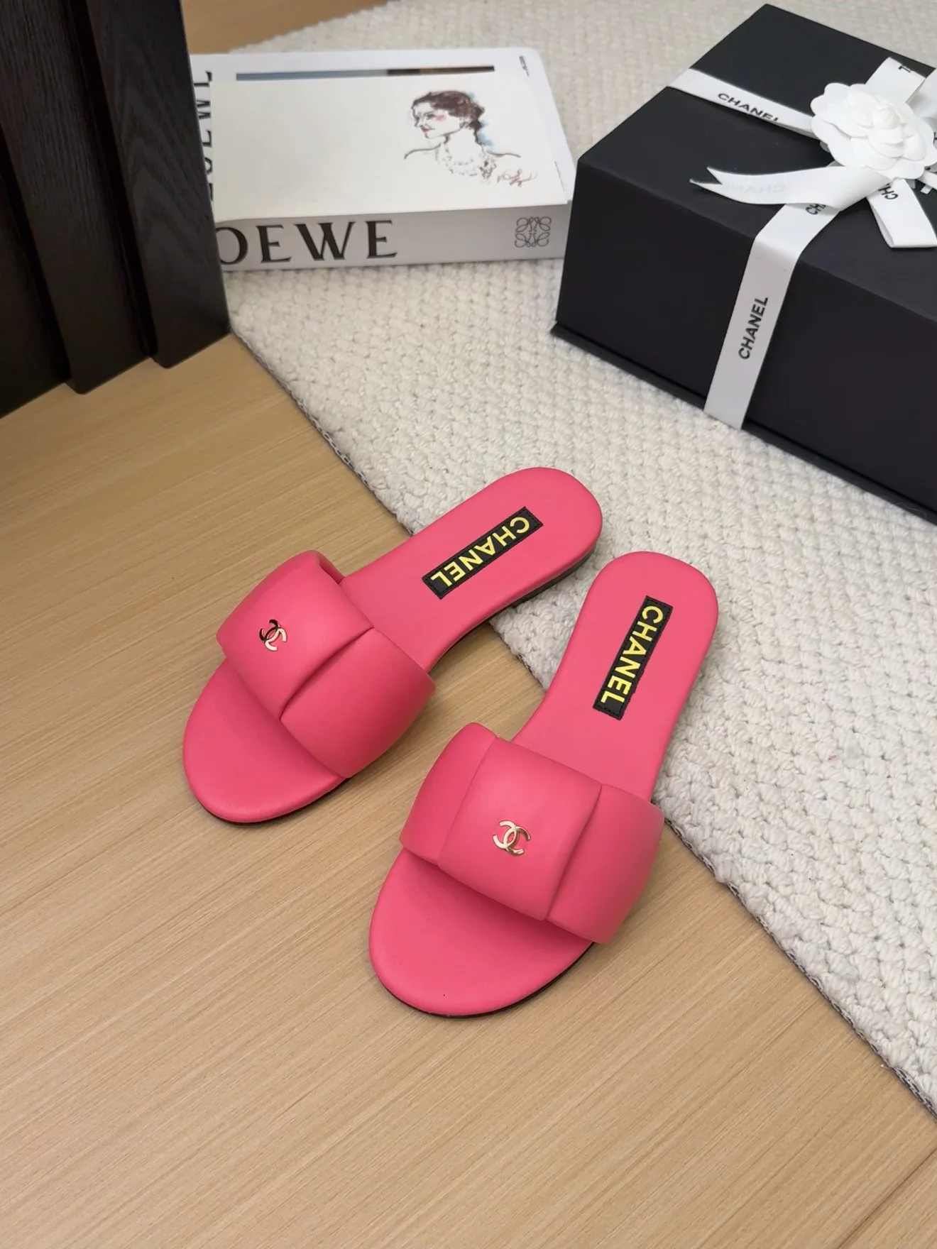 Шлепанцы Женские Chanel 28360