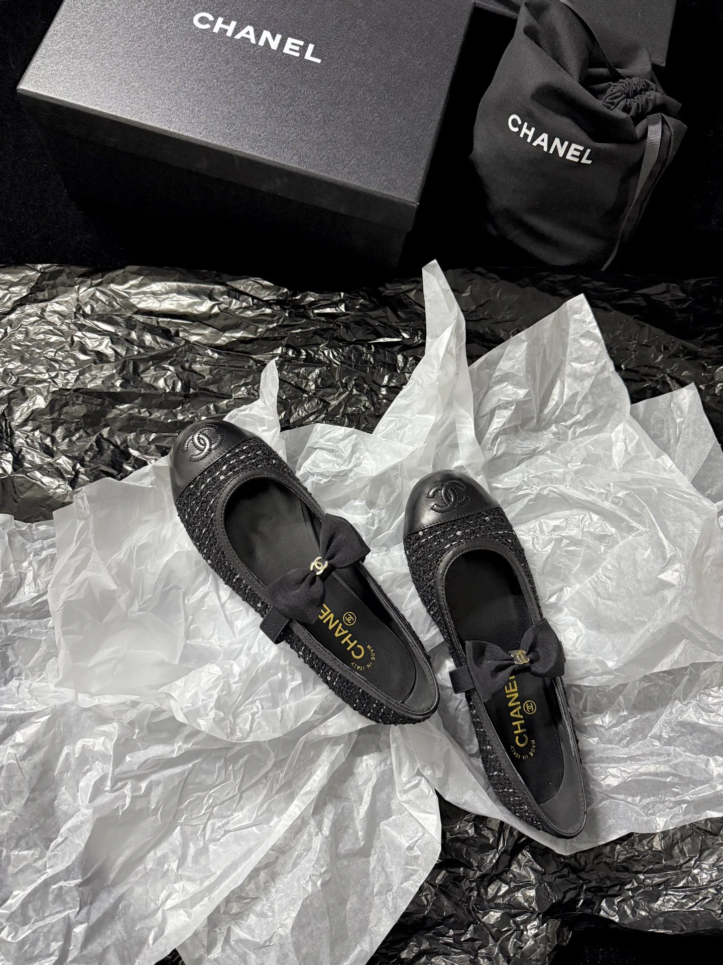 Балетки Женские Chanel 10070946