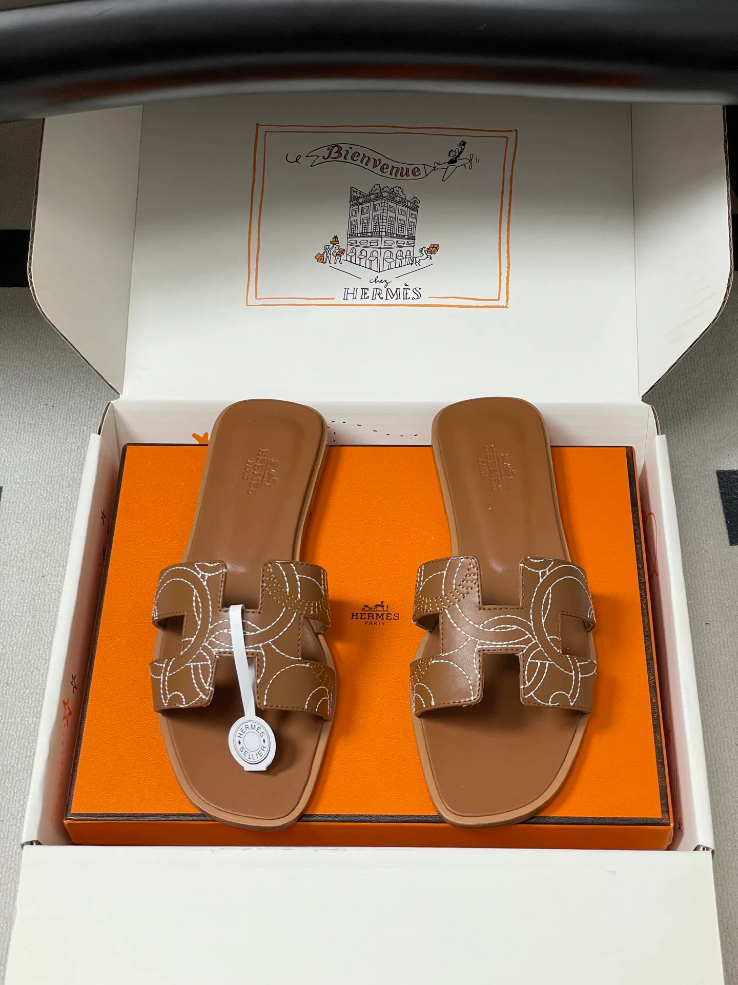 Шлепанцы Женские Hermes 252979