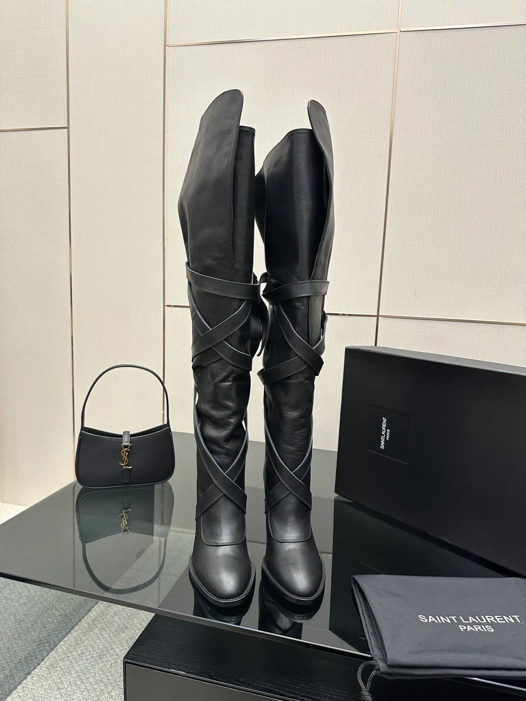 Сапоги Женские Saint Laurent 227810
