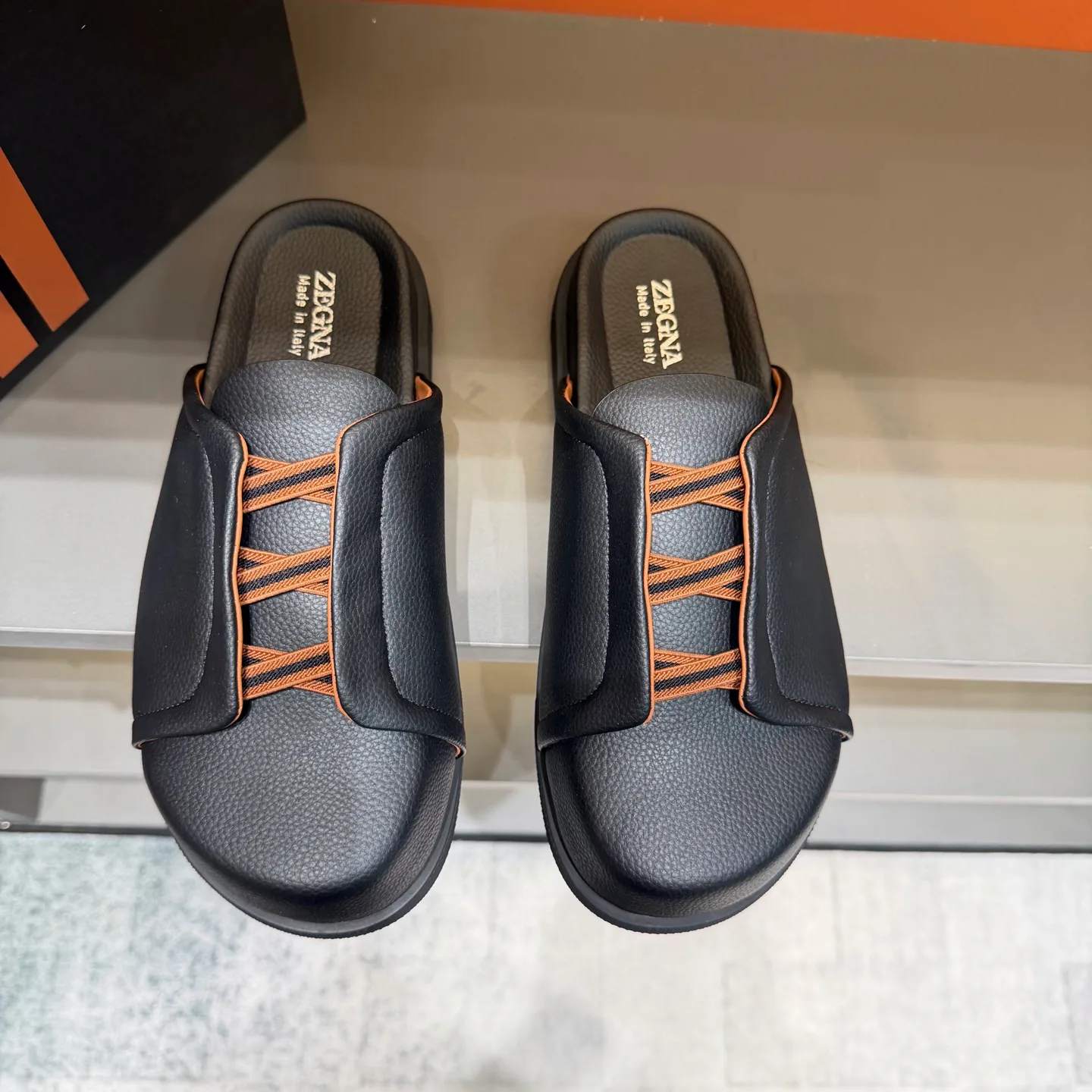 Шлепанцы Мужские Zegna 18385644