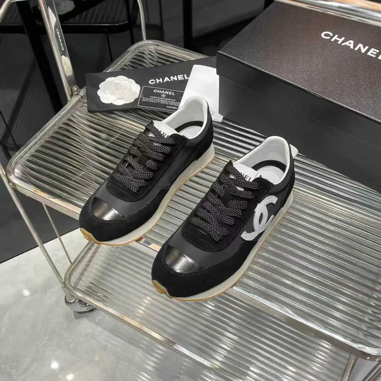 Кроссовки Женские Chanel 5038983