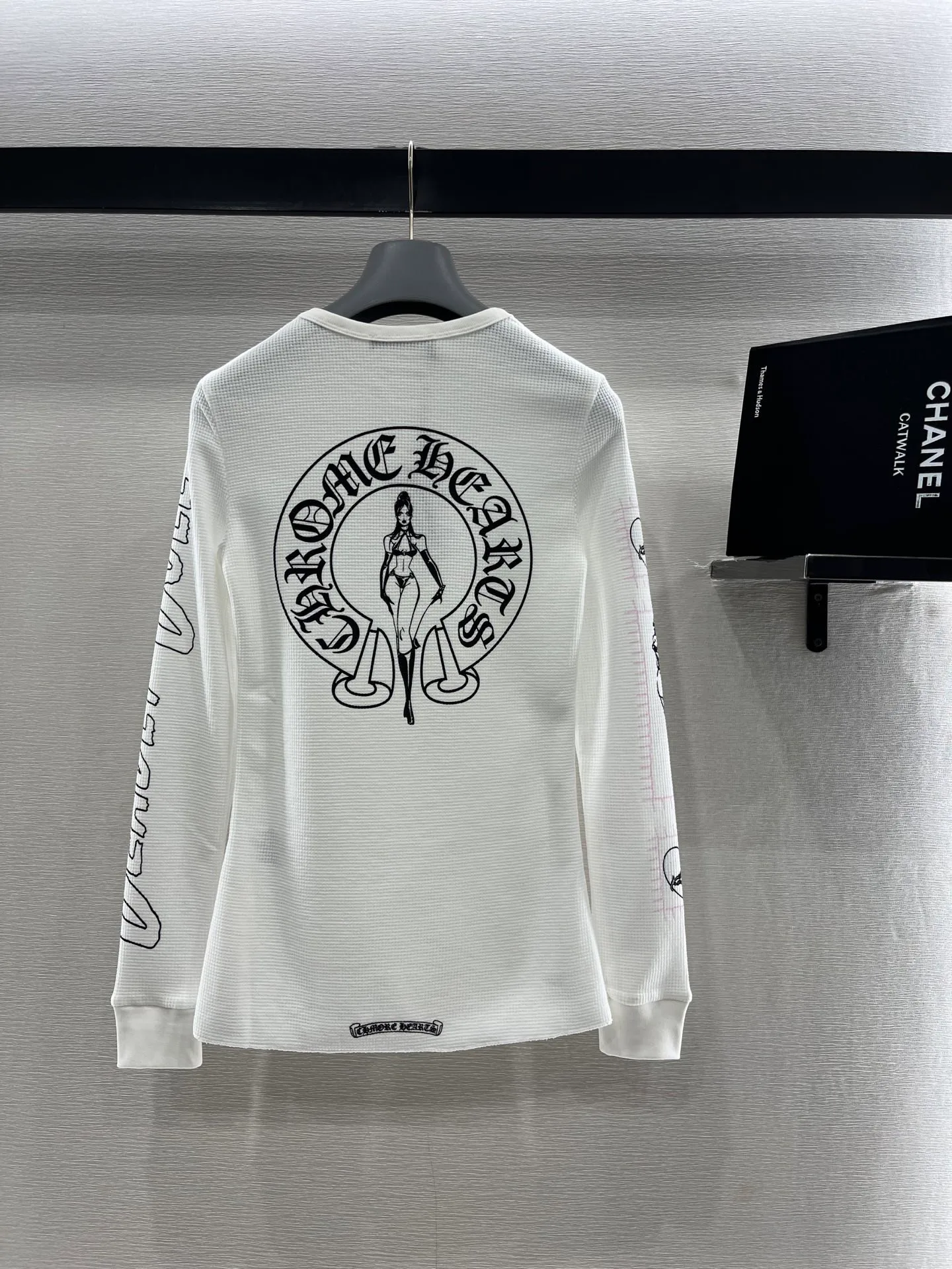 Лонгсливы Женские Chrome Hearts 1273288