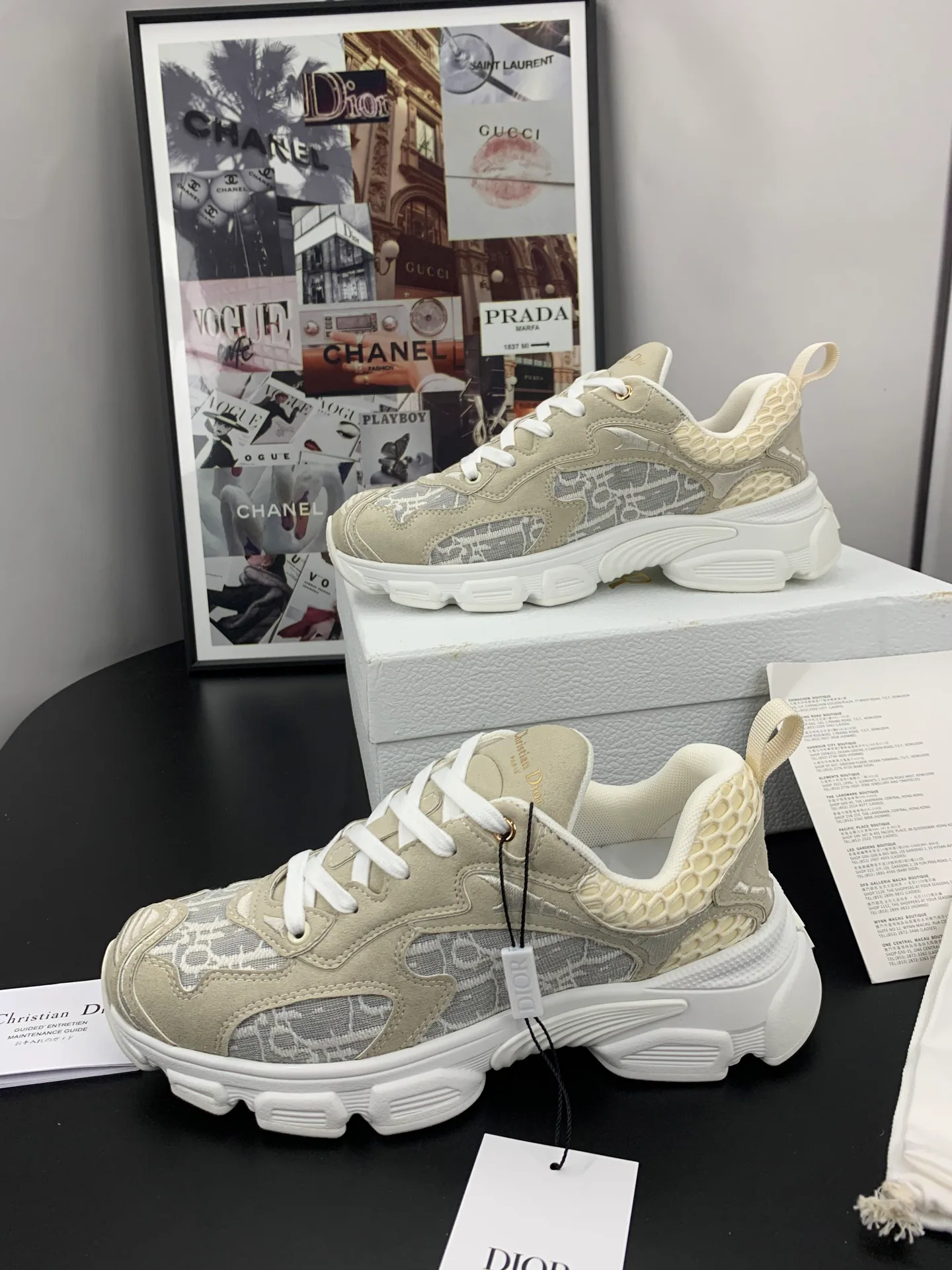 Кроссовки Женские Christian Dior 17545285