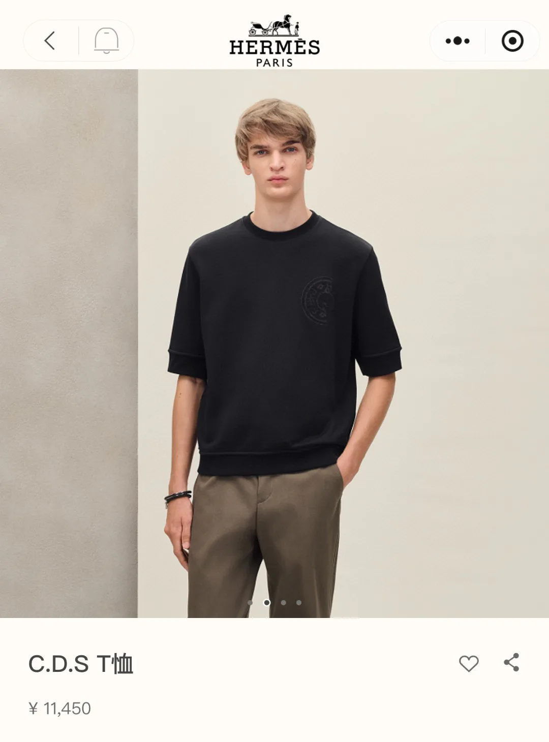 Футболки Мужские Hermes 13432819