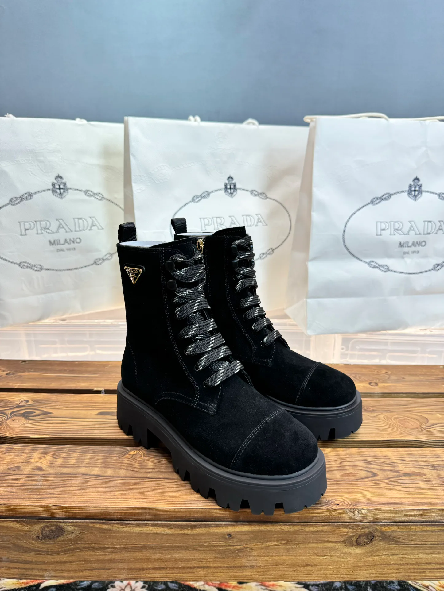 Ботинки Женские Prada 109662