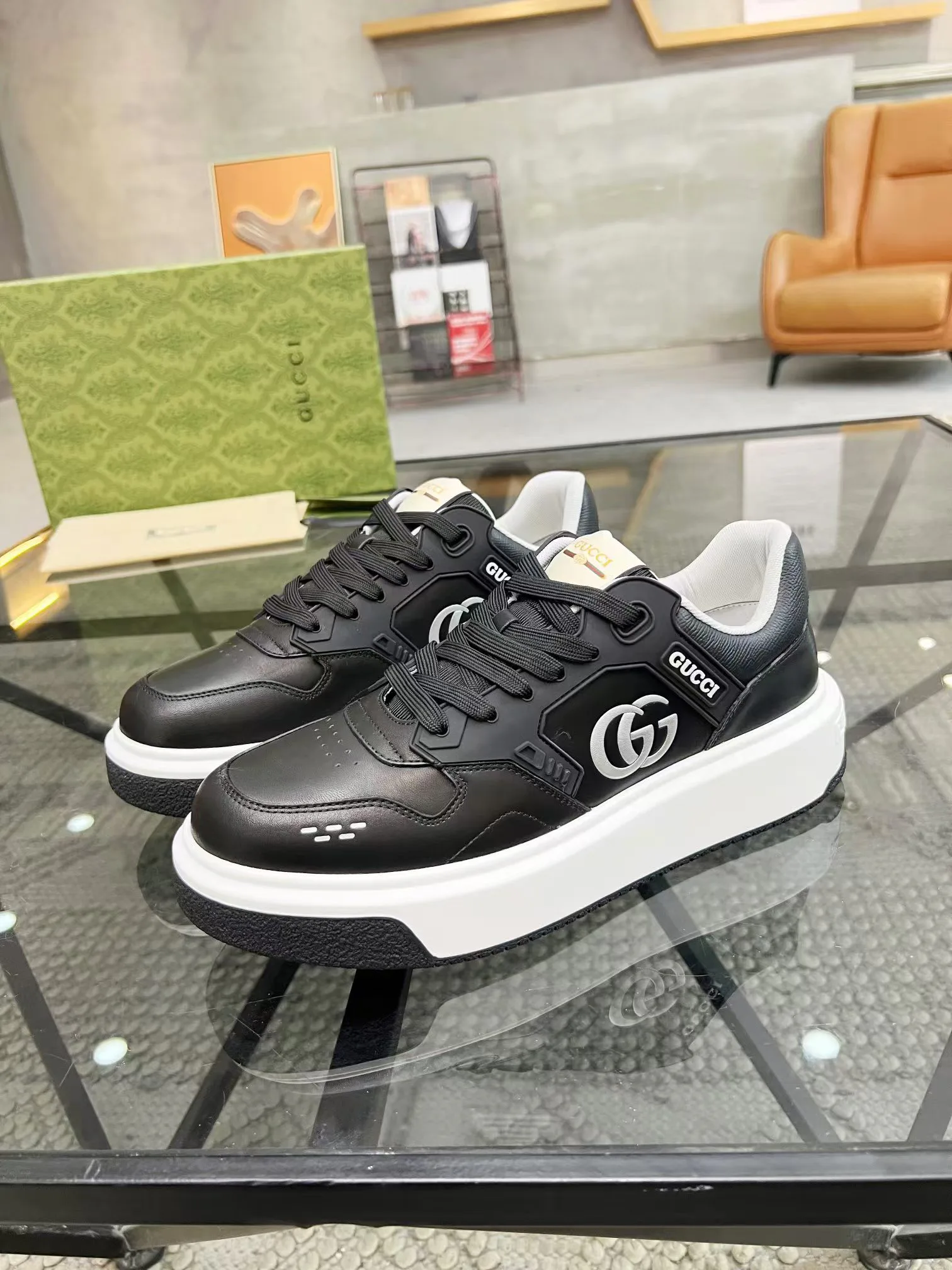 Кроссовки Мужские Gucci 1386259