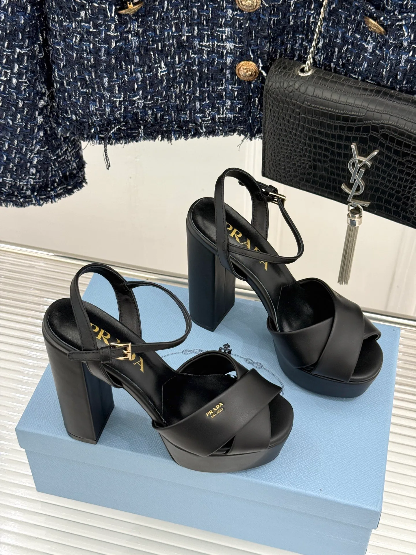 Босоножки Женские Prada 18613342