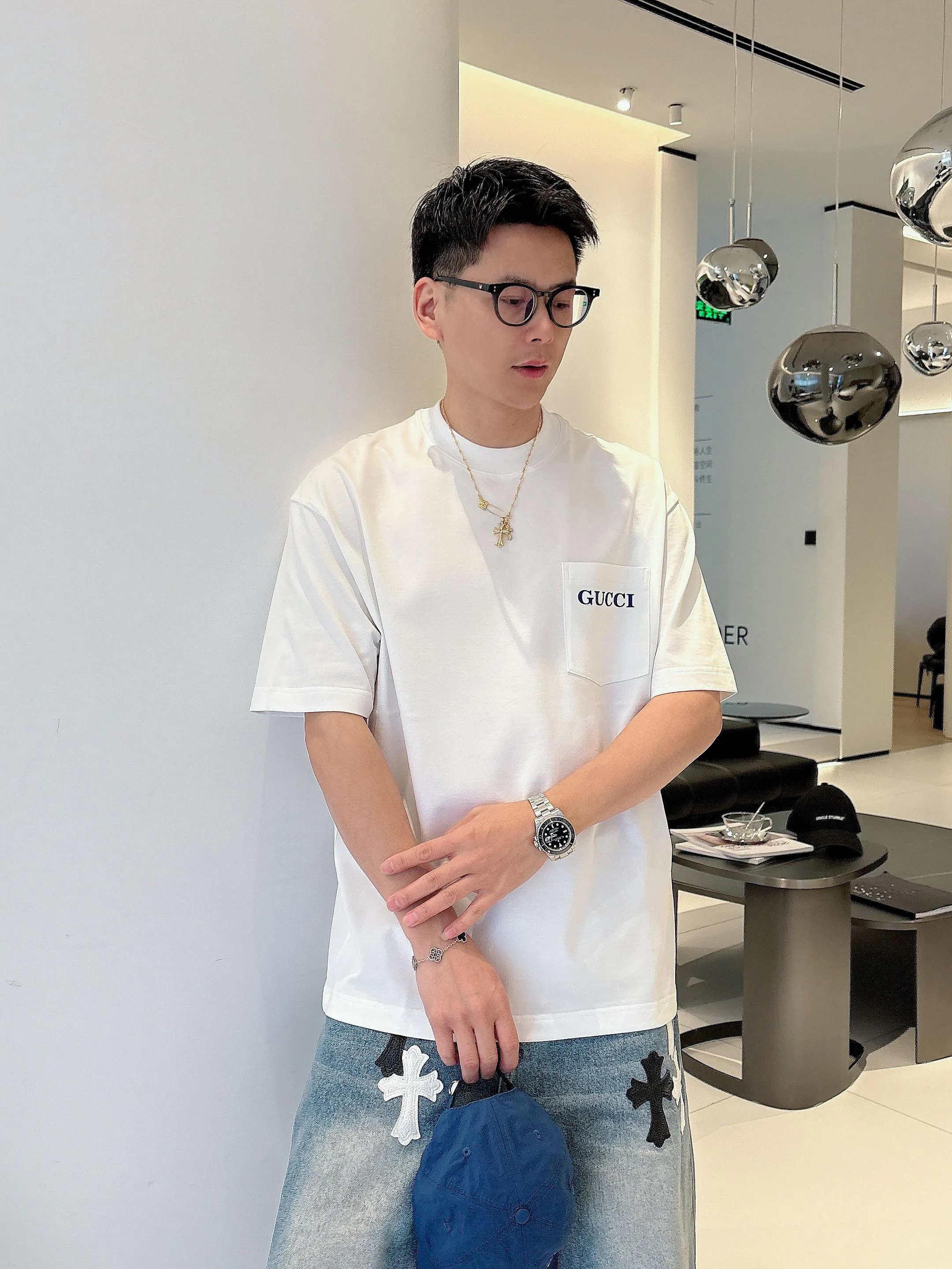 Футболки Мужские Gucci 24113