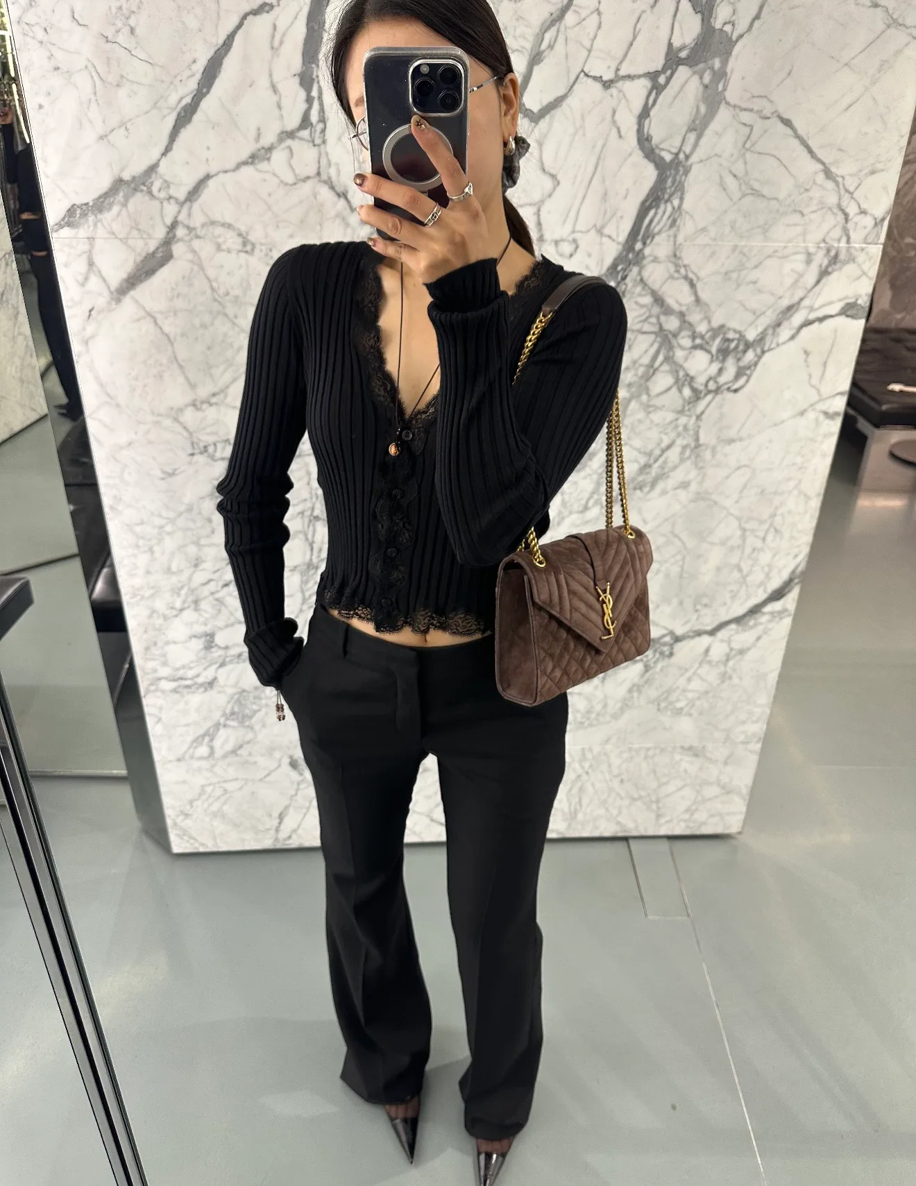 Джемперы И Свитеры Женские Saint Laurent 19698954