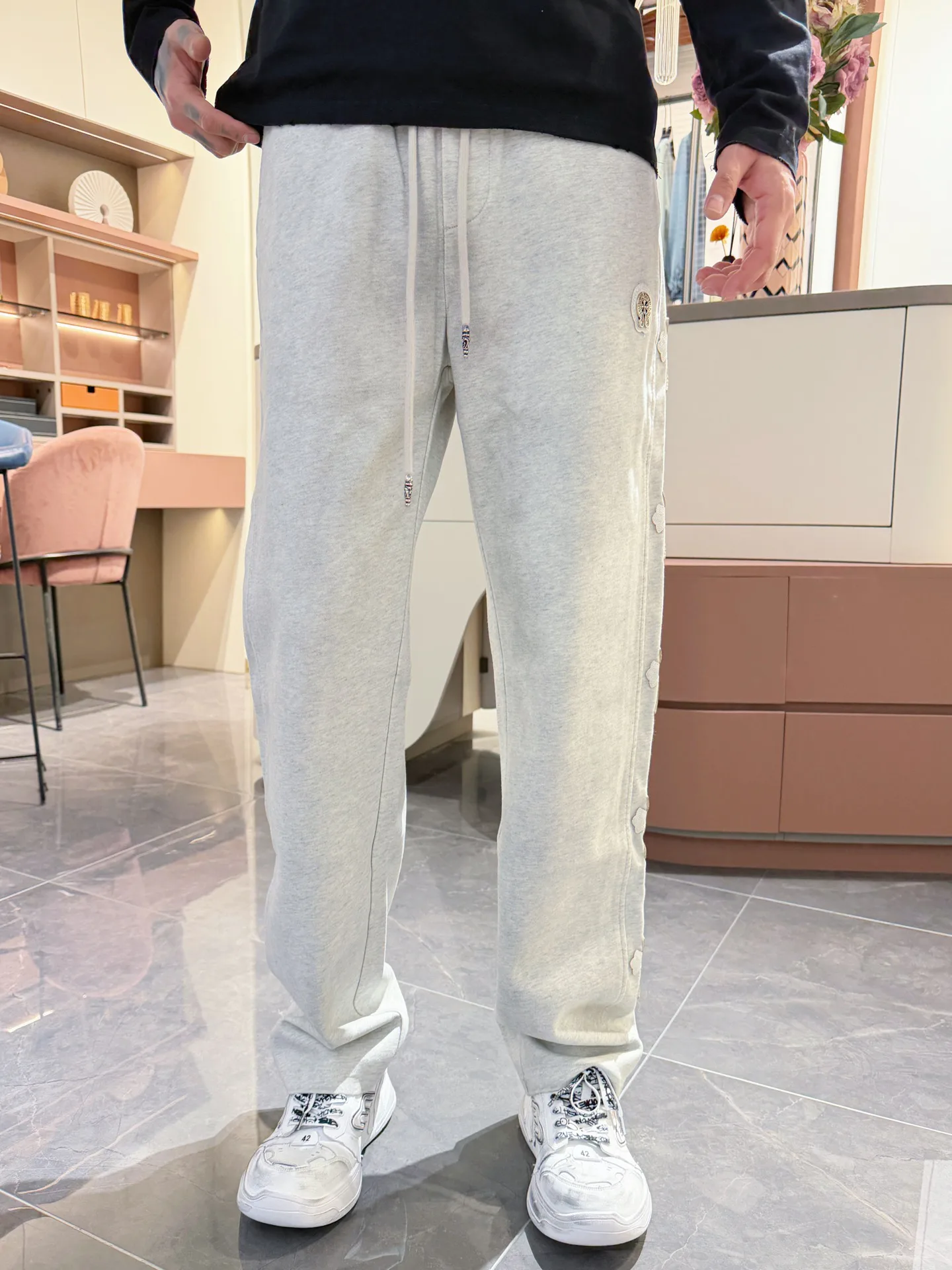 Брюки Мужские Chrome Hearts 14925175