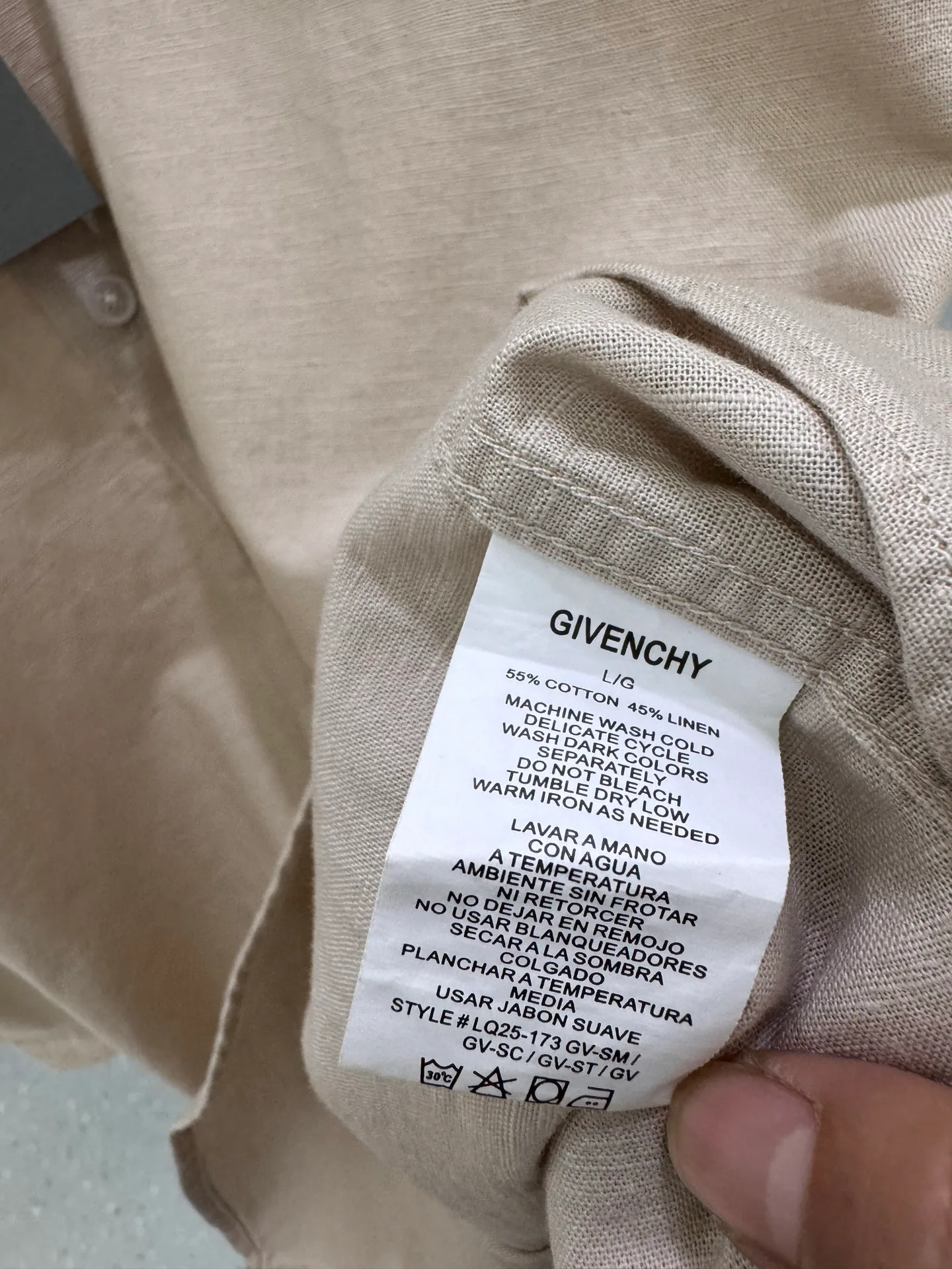 Рубашки Мужские Givenchy 1312373