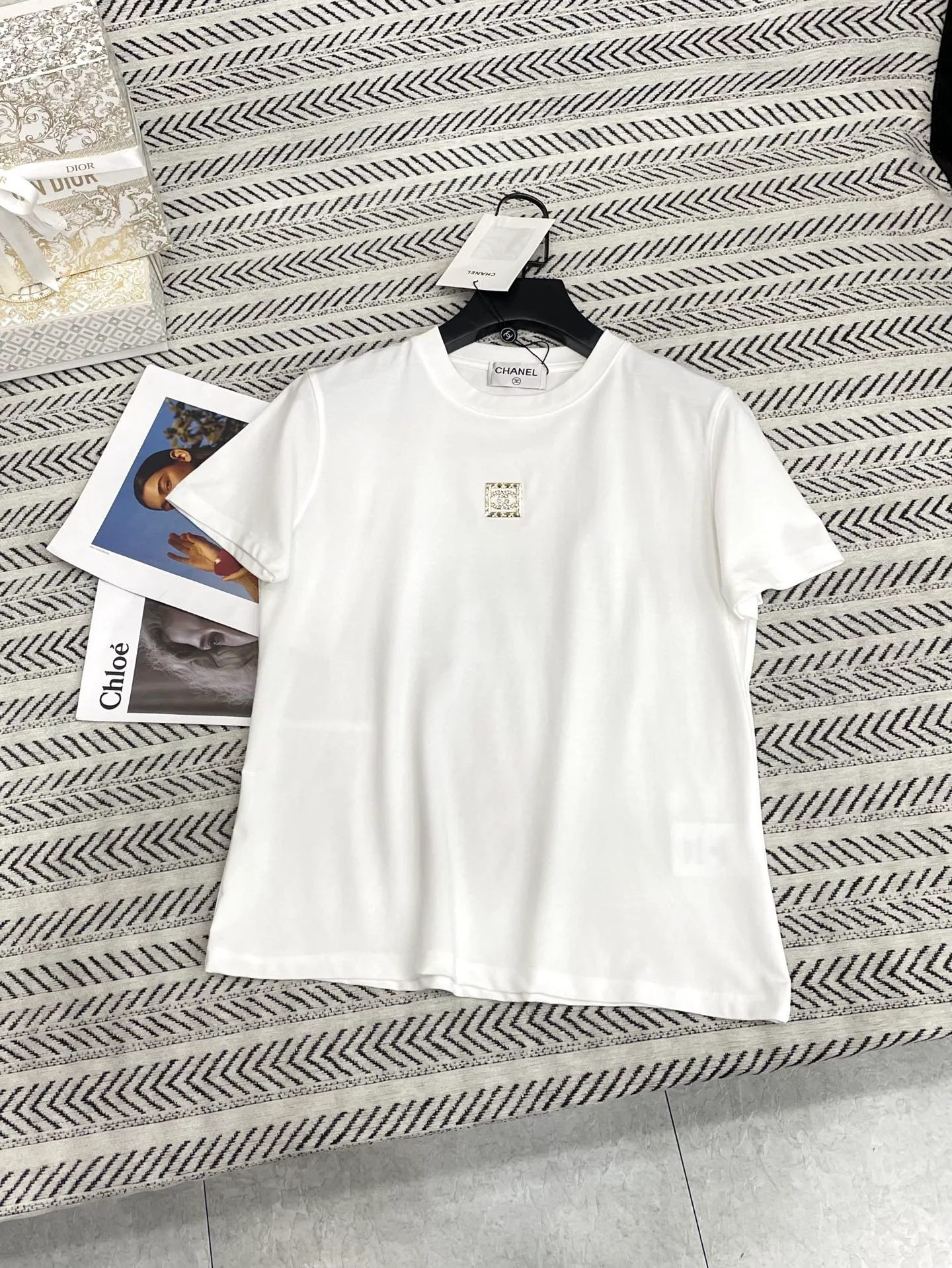 Футболки Женские Chanel 11639786