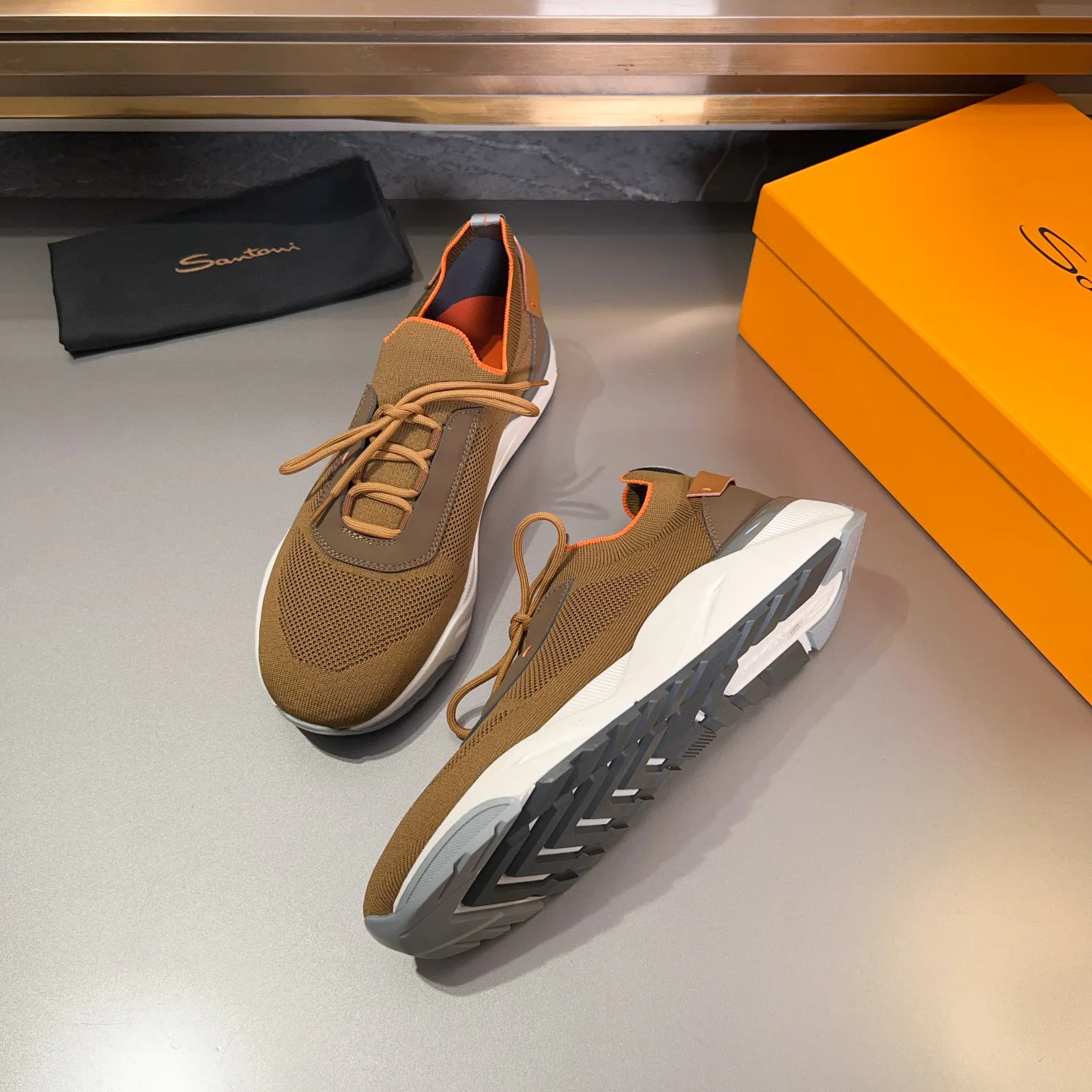 Кроссовки Мужские Santoni 982827