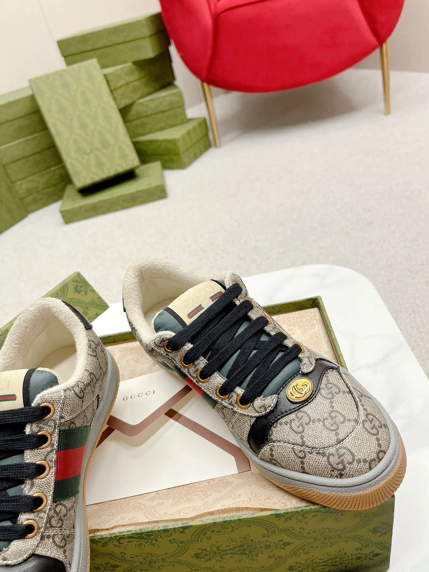 Кроссовки Мужские Gucci 4784223