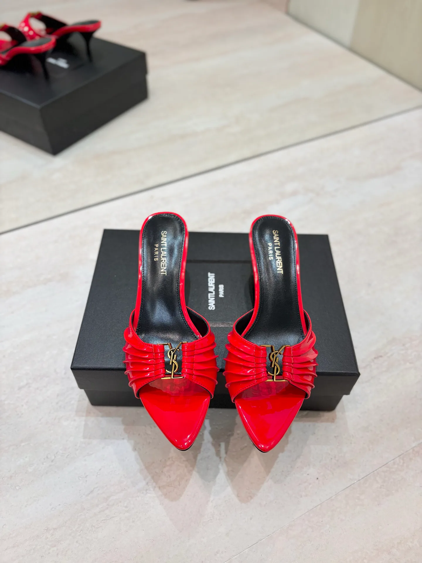 Мюли И Сабо Женские Saint Laurent 17476079