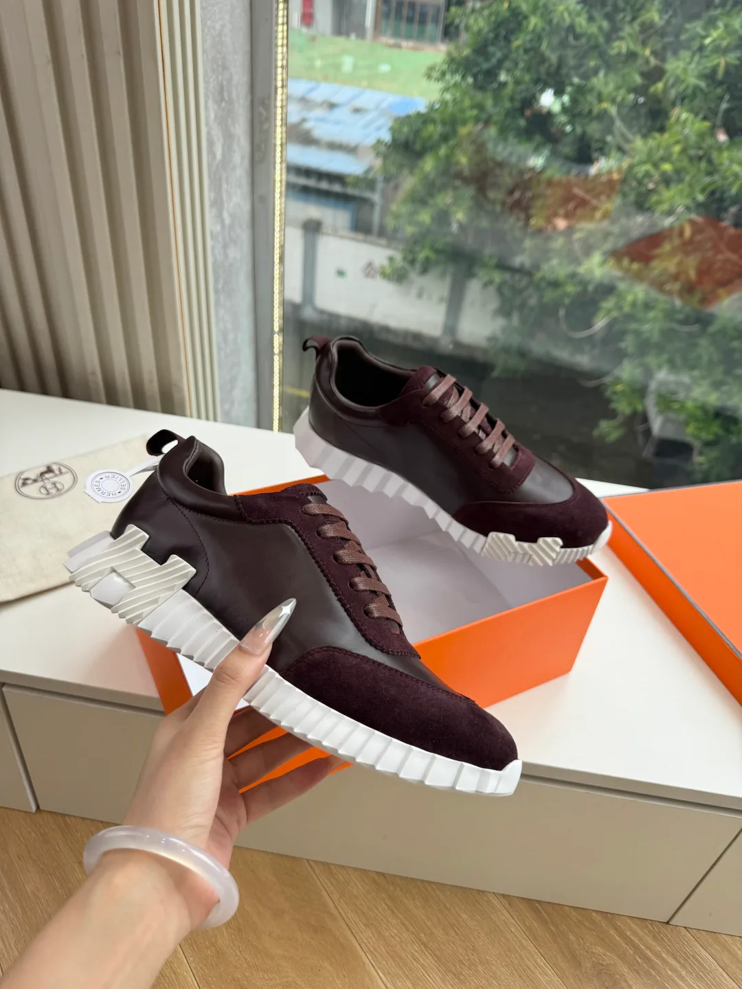 Кроссовки Мужские Hermes 18053483