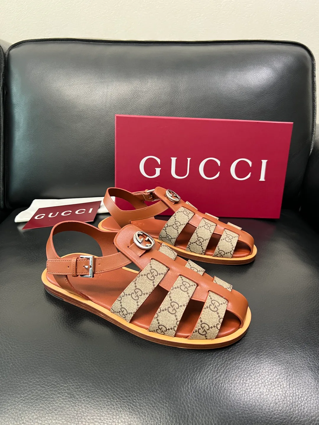 Сандалии Мужские Gucci 13568830