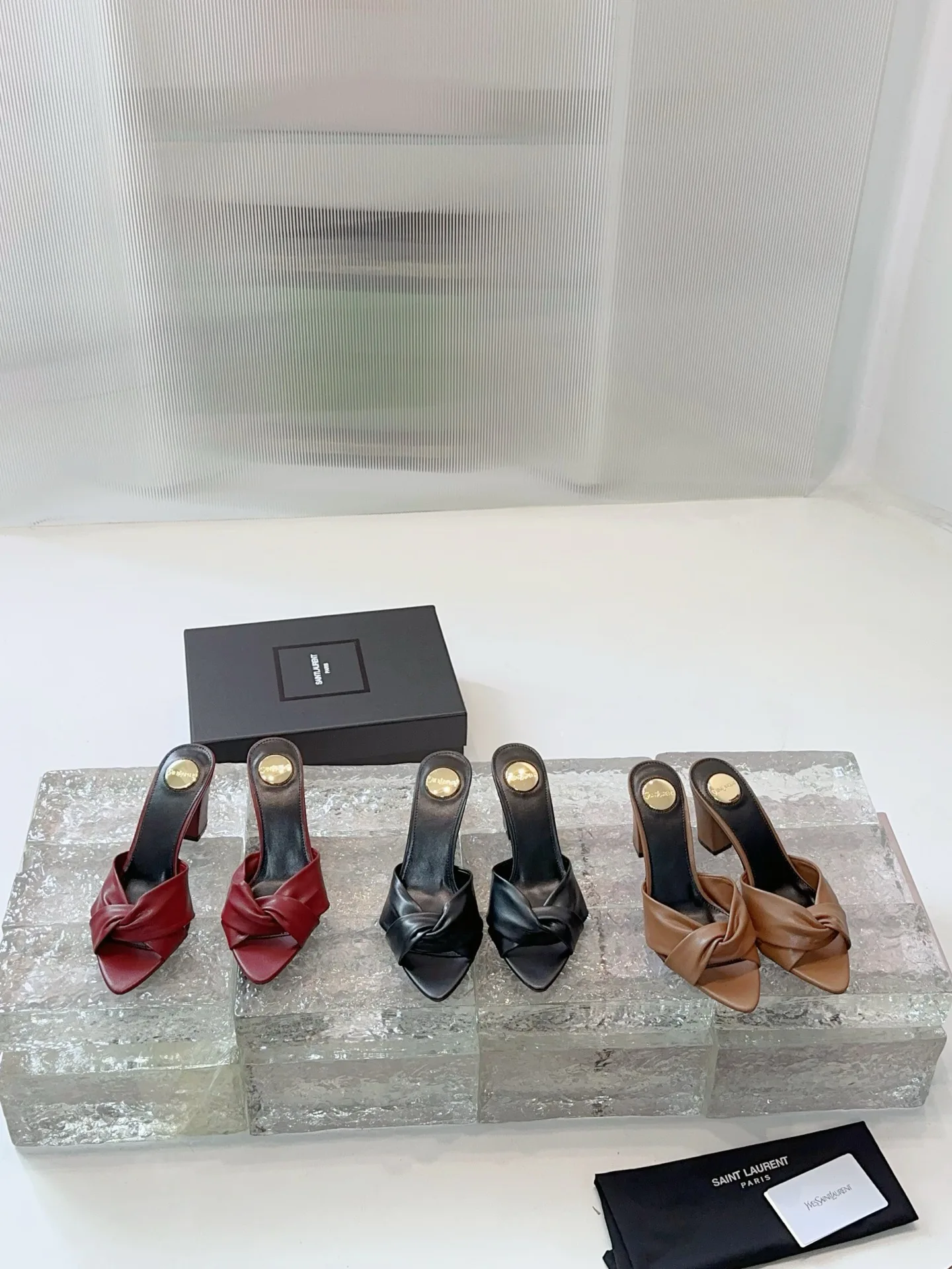 Мюли И Сабо Женские Saint Laurent 13339126