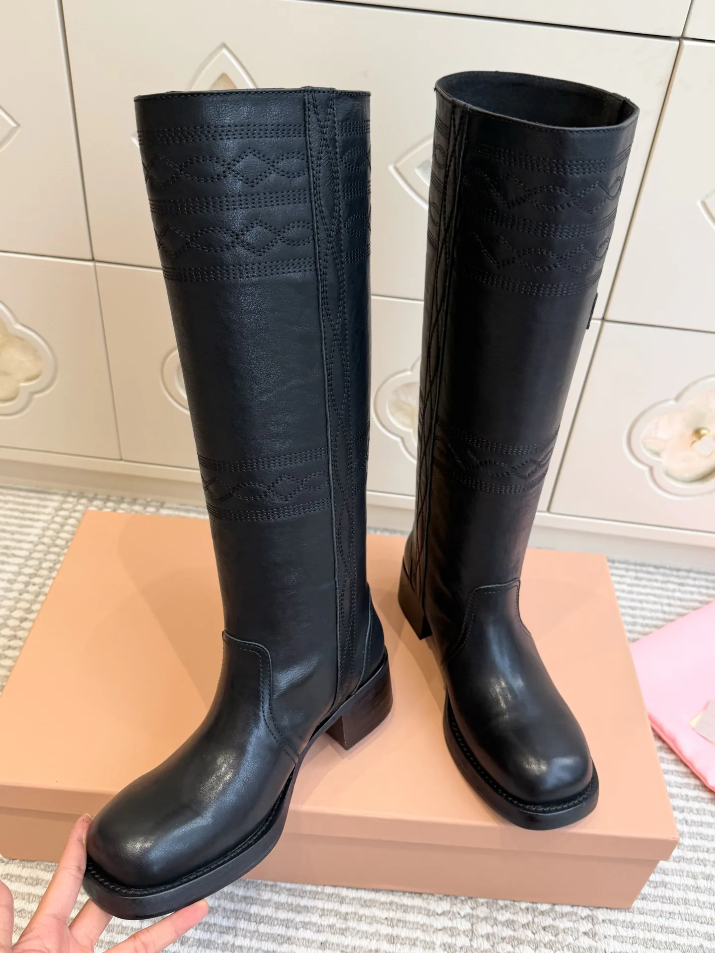 Сапоги Женские Miu Miu 19423983