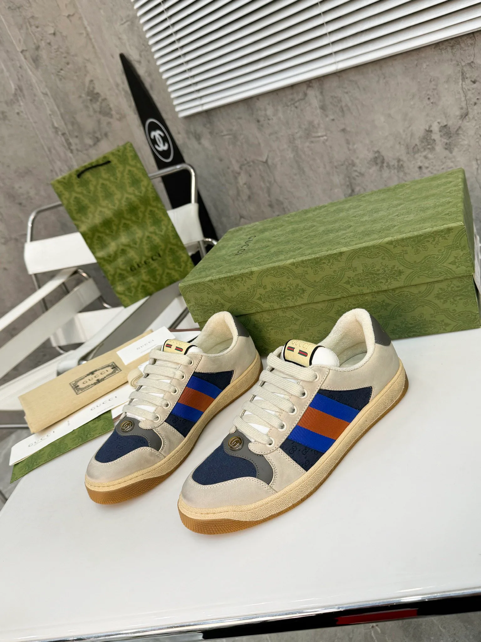 Кеды Женские Gucci 1469276