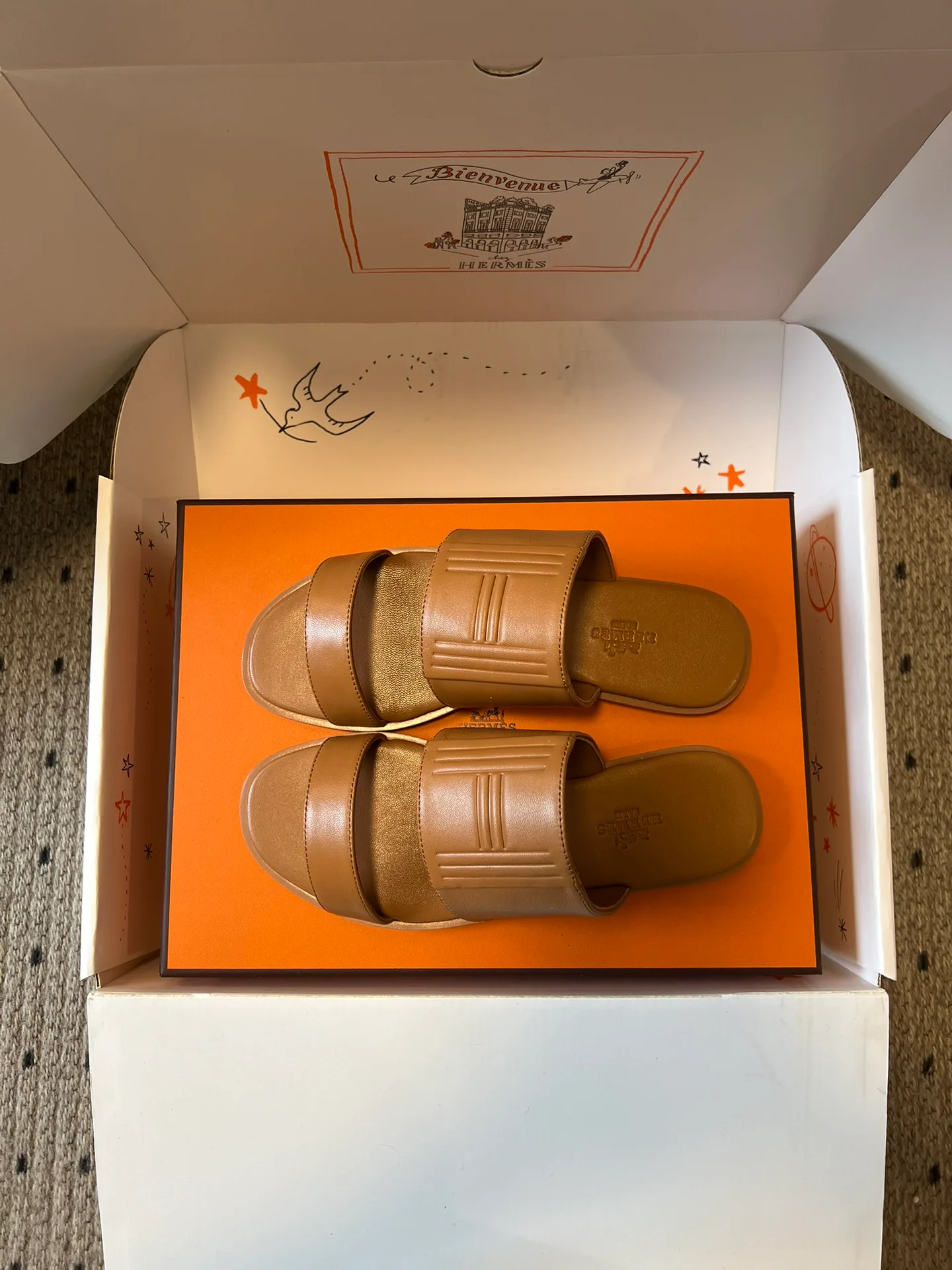 Шлепанцы Женские Hermes 10209590