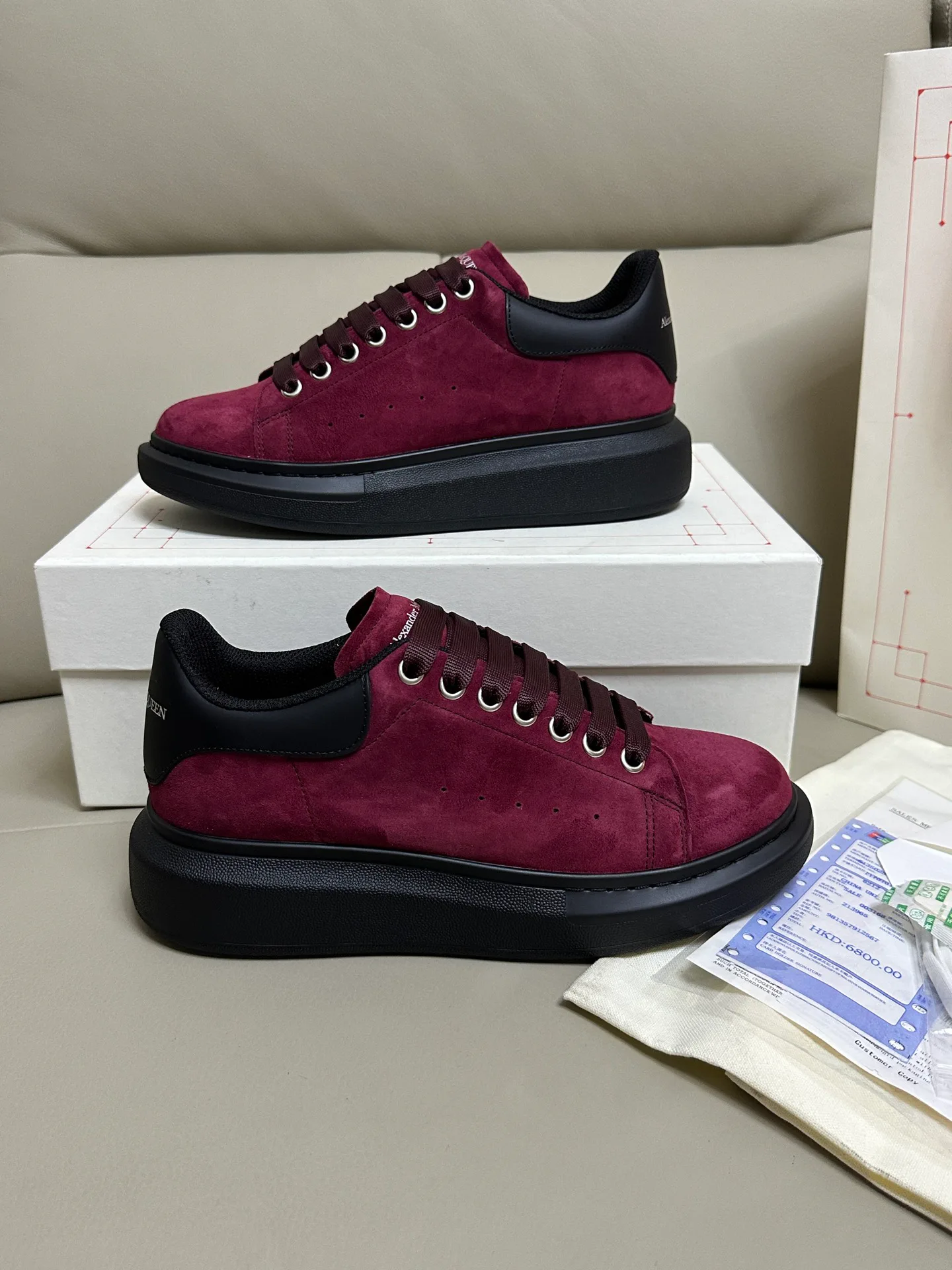 Кроссовки Женские Alexander Mcqueen 18465109