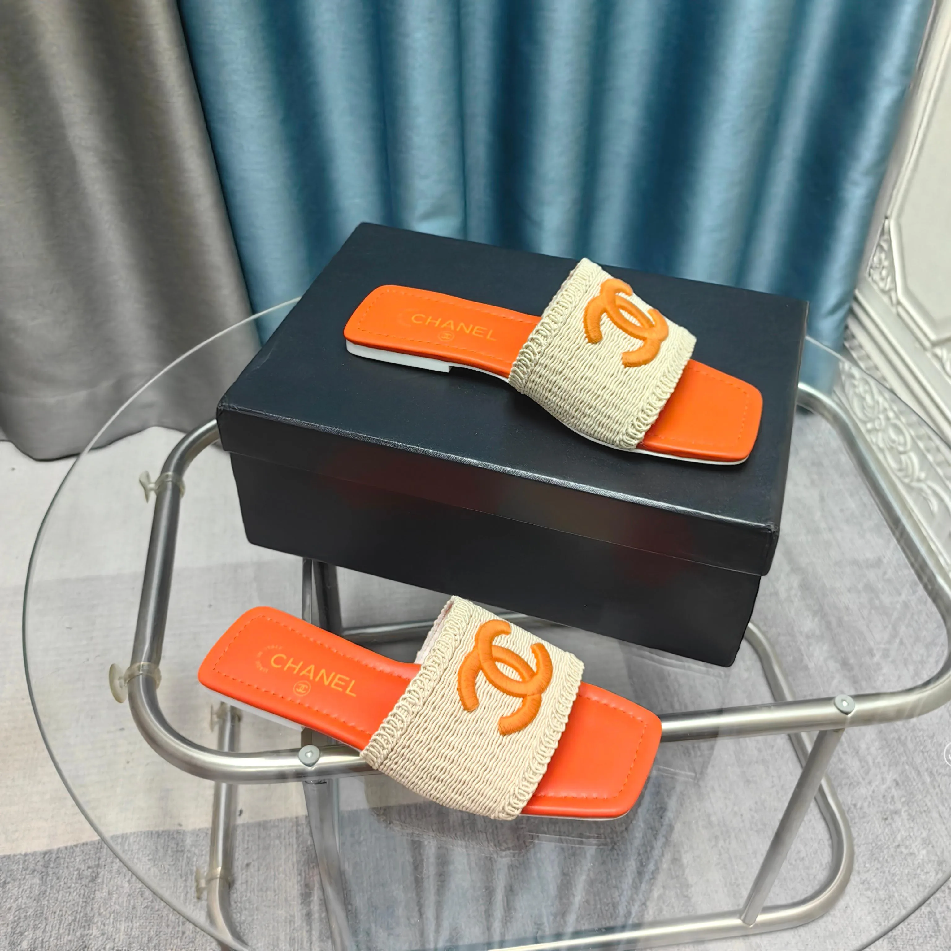 Шлепанцы Женские Chanel 5138