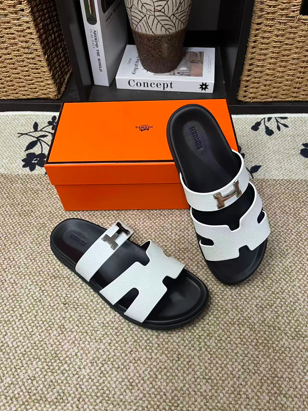 Шлепанцы Женские Hermes 991611