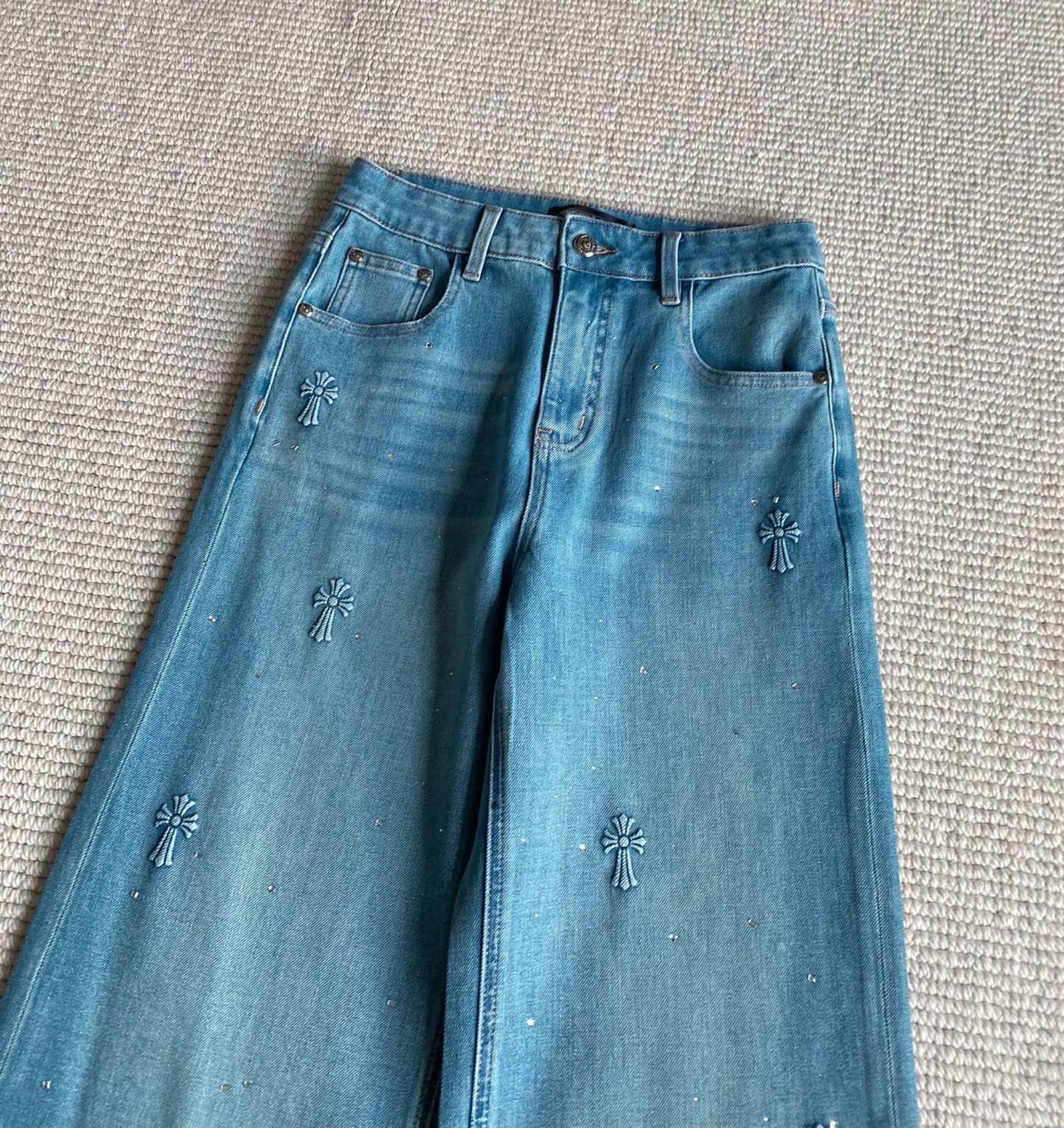 Джинсы Женские Chrome Hearts 9843761